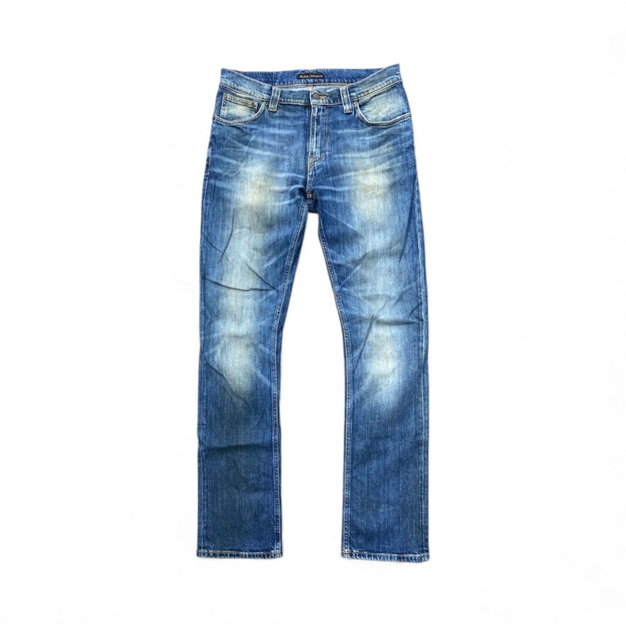 Nudie Jeans Worn Out Nudie Jeans Indigo Blue Seasoned Hige Size US 32 / EU 48 - 1 Thumbnail