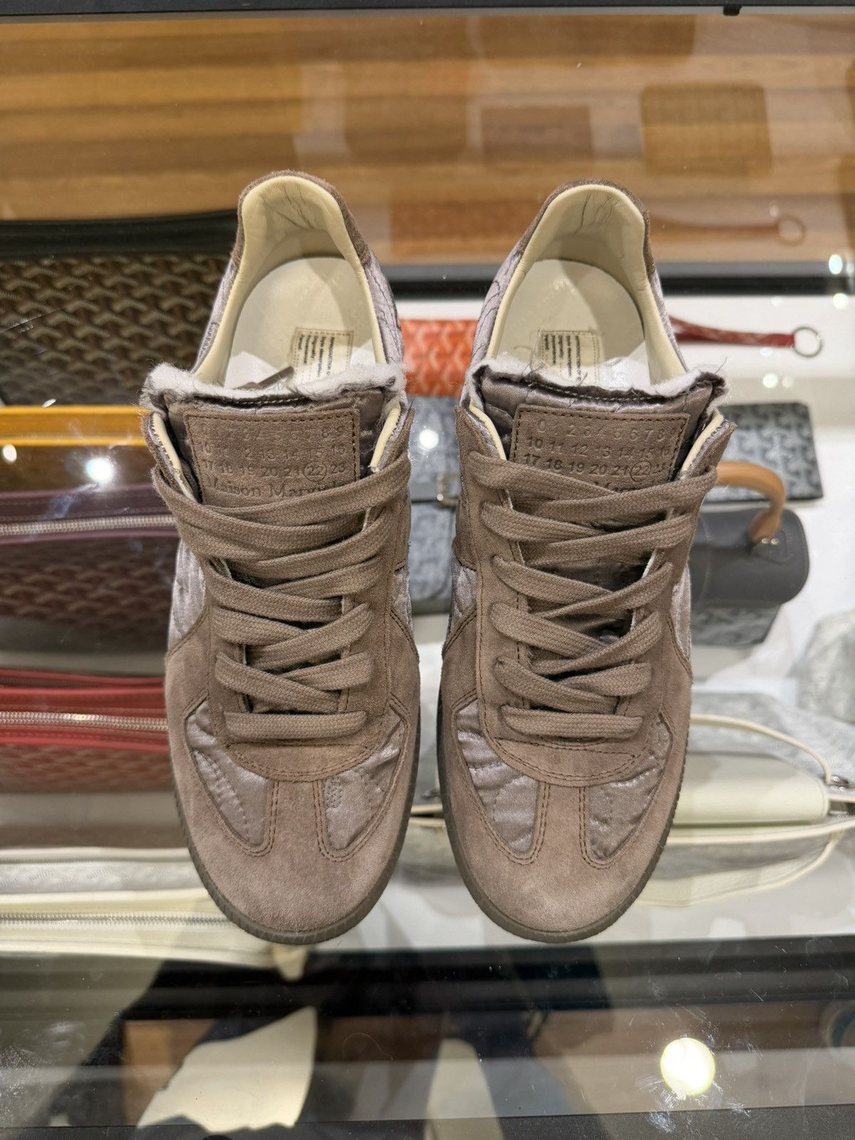 Maison Margiela Maison Margiela Embroidered Padded Replica GATS - Rose Size US 6 / EU 39 - 7 Thumbnail