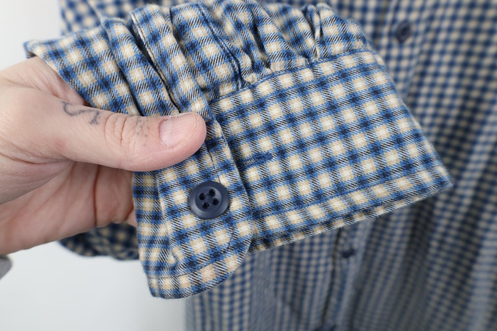 Nautica Vintage 90s Nautica Fit Flannel Collared Button Shirt Plaid Size US XL / EU 56 / 4 - 8 Thumbnail