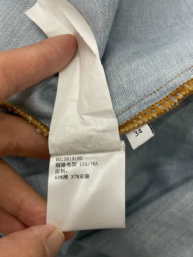 Loewe LOEWE sizeS Cattleman's collar coat, cattleman's wide leg p Size 33" - 6 Thumbnail