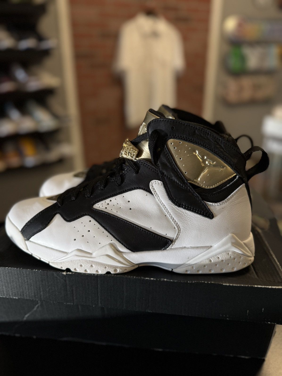 Jordan Brand × Nike Jordan 7 Championship Pack Champagne Size 10.5 (2015) Size US 10.5 / EU 43-44 - 7 Thumbnail