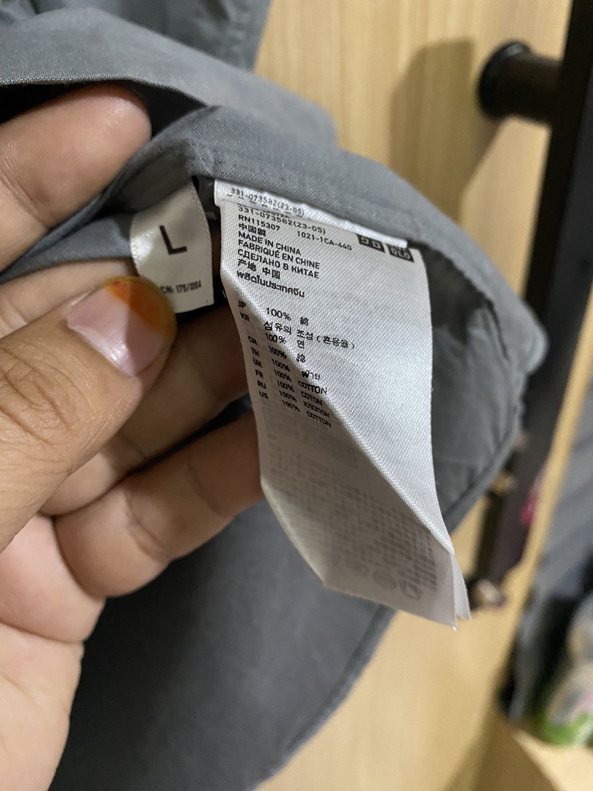 Undercover Uniqlo undercover hidden button shirt Size US L / EU 52-54 / 3 - 8 Thumbnail