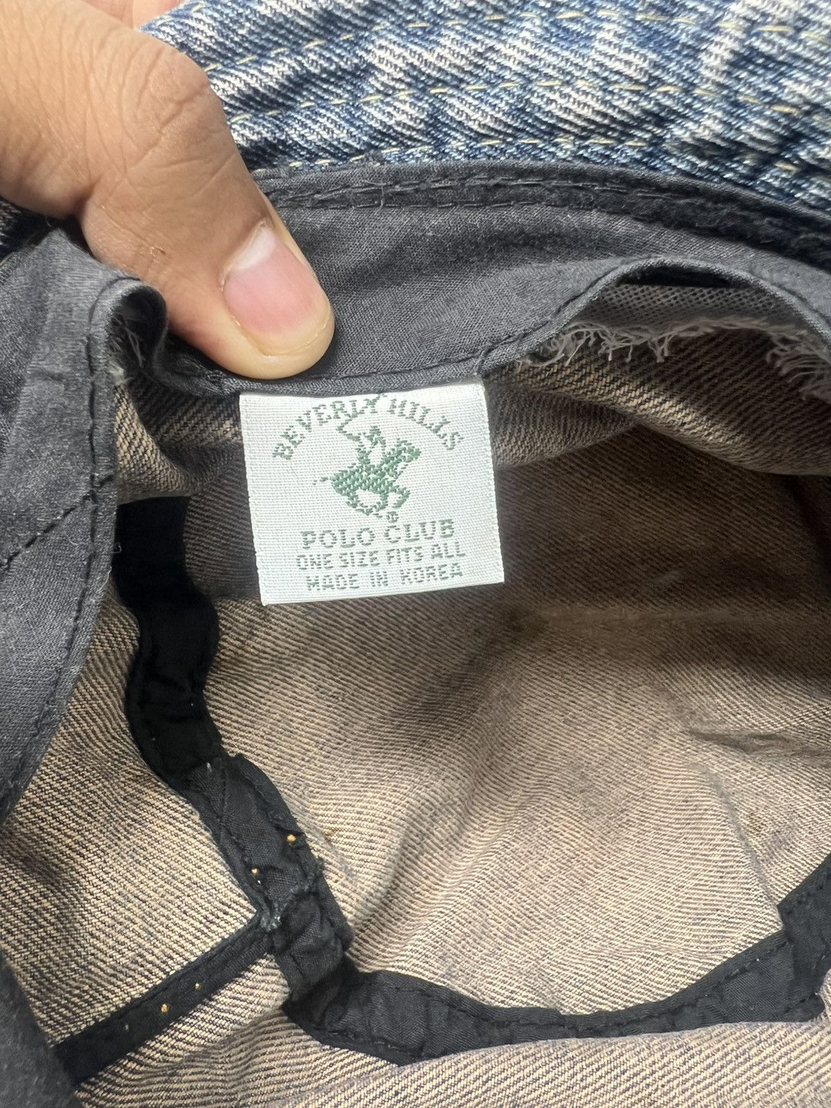 Beverly Hills Polo Club Vintage Denim Beverly Hills Polo Club Bucket Hat Size ONE SIZE - 9 Thumbnail