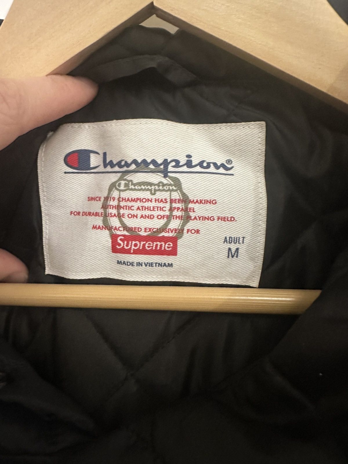 Champion × Supreme SUPREME X CHAMPION Pullover Parka Size US M / EU 48-50 / 2 - 3 Thumbnail