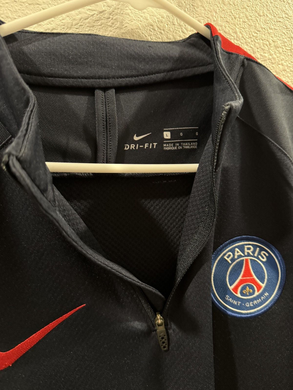 Nike Nike Paris Soccer Quarter Zip Size US L / EU 52-54 / 3 - 2 Thumbnail