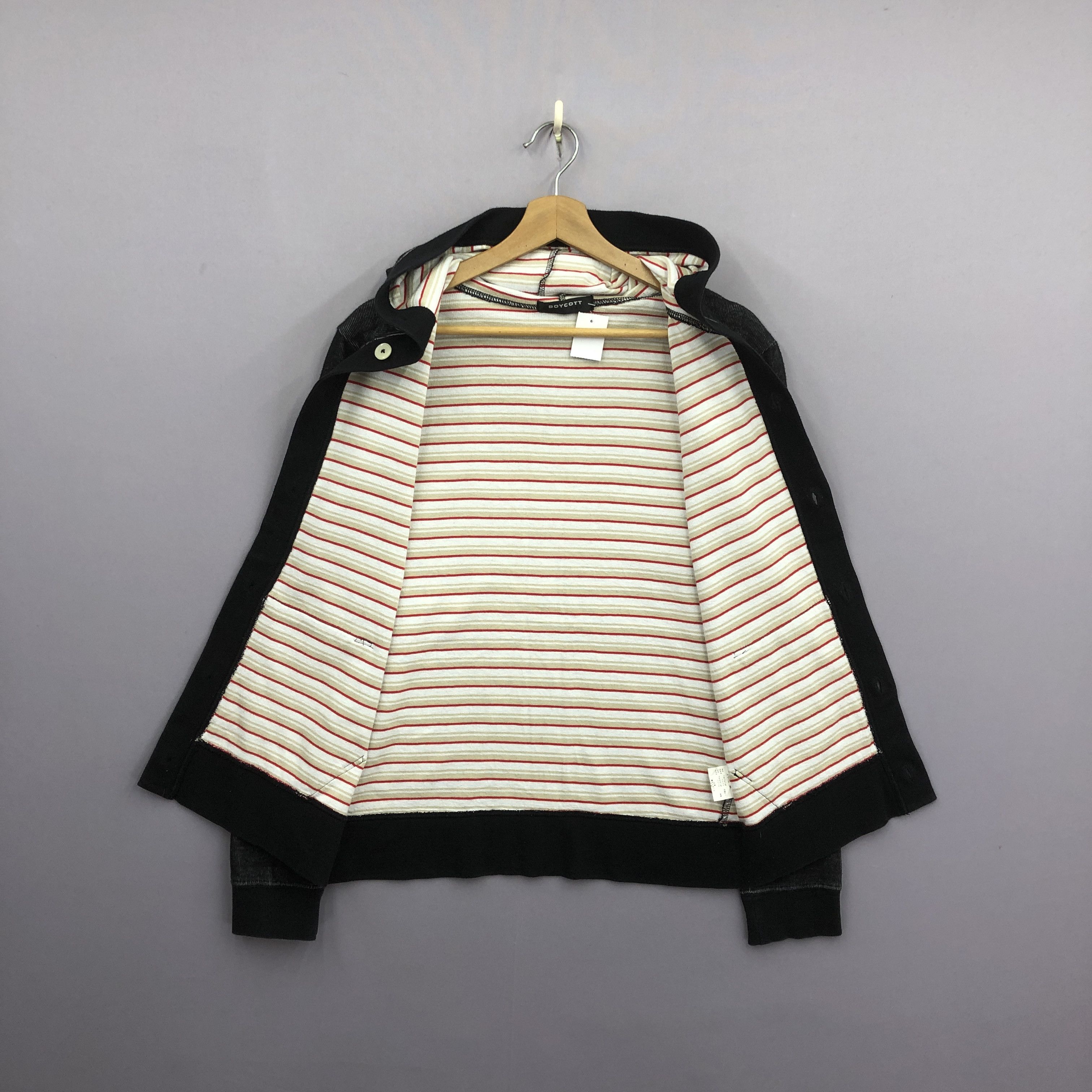 Japanese Brand Vintage Japanese Hoodie Sweater Boycott Cardigan Sweatshirt Size US M / EU 48-50 / 2 - 5 Thumbnail