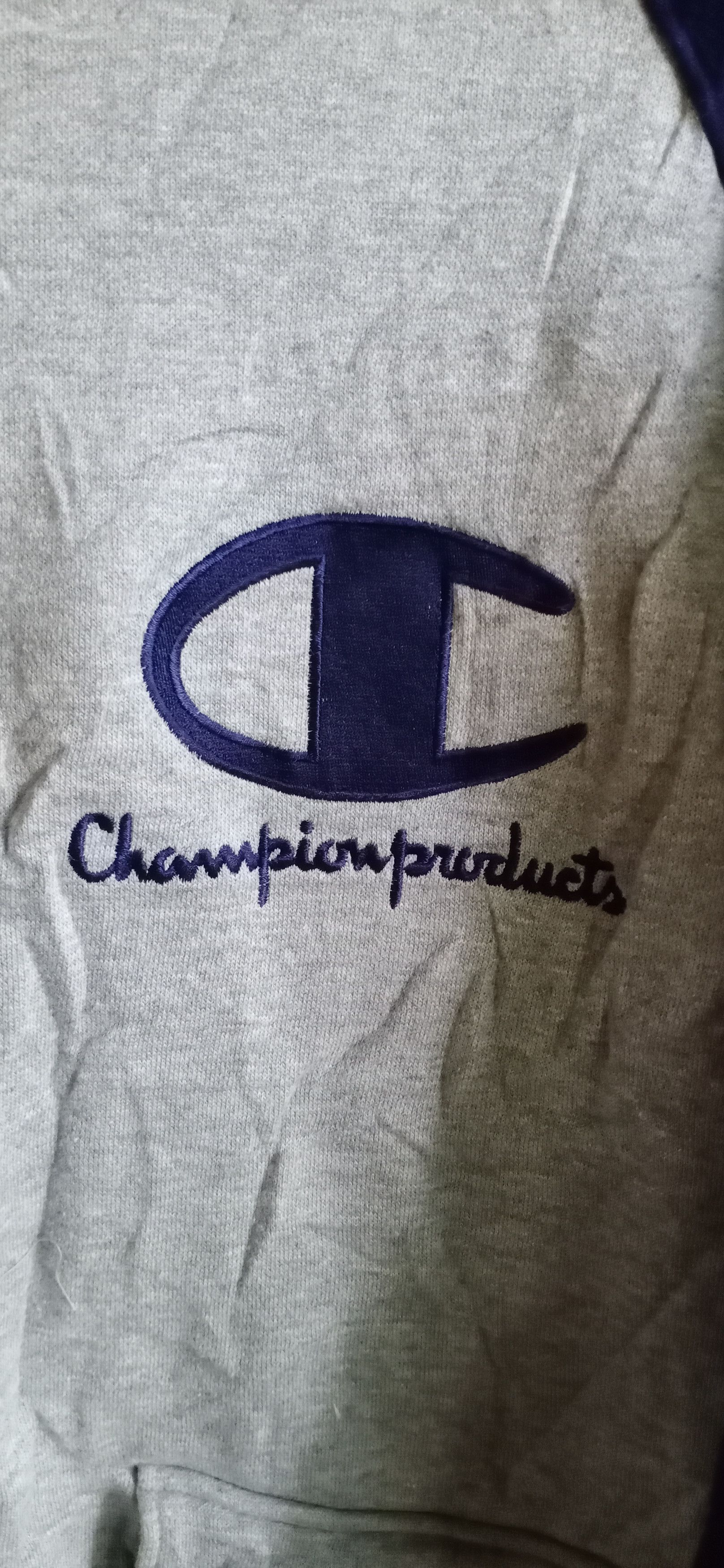 Champion × Vintage Vintage Champion Big Logo Hooded Sweater Size US XL / EU 56 / 4 - 7 Thumbnail