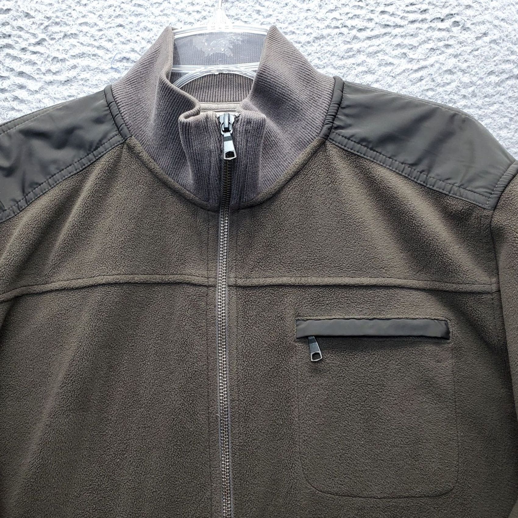 Banana Republic Banana Republic Jacket Womens XL Green Fleece Full Zip EUC Size XL / US 12-14 / IT 48-50 - 7 Thumbnail