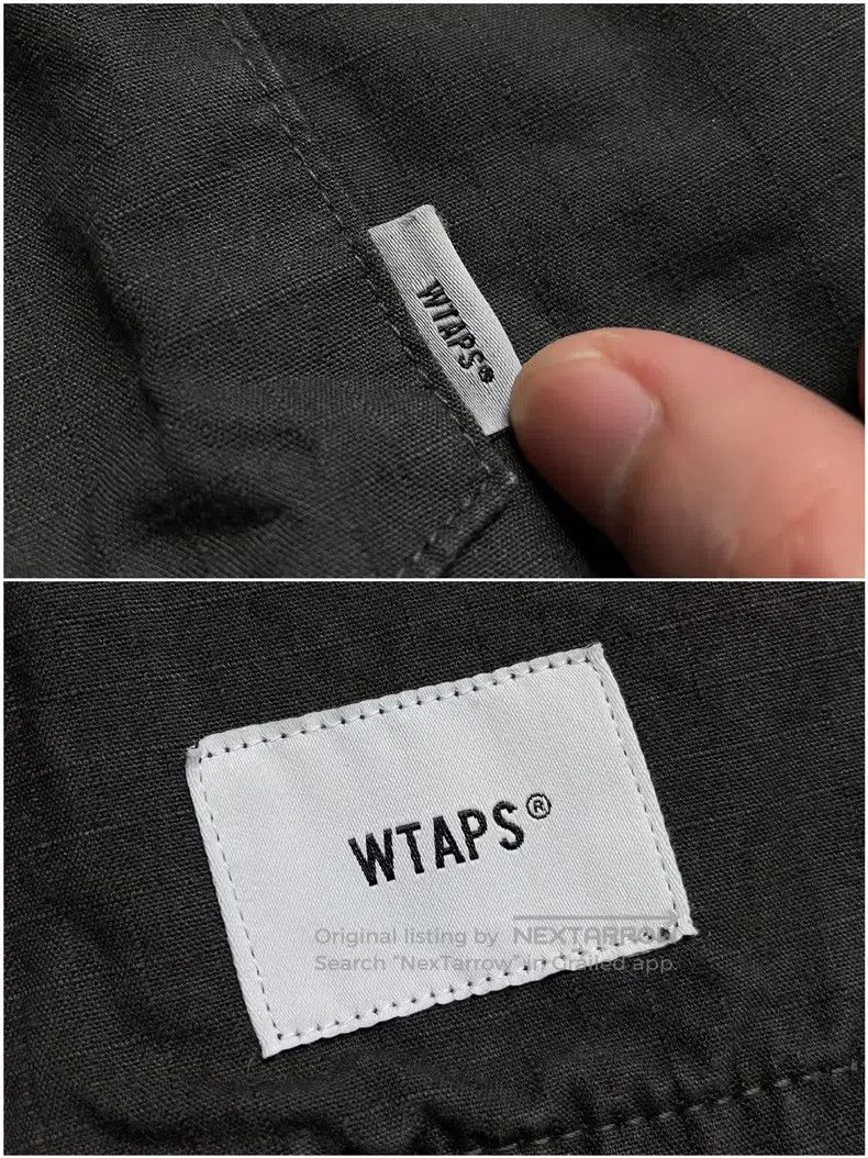 Wtaps Wtaps Wash two bags of heavy water and work long-sleeved s Size US S / EU 44-46 / 1 - 6 Thumbnail