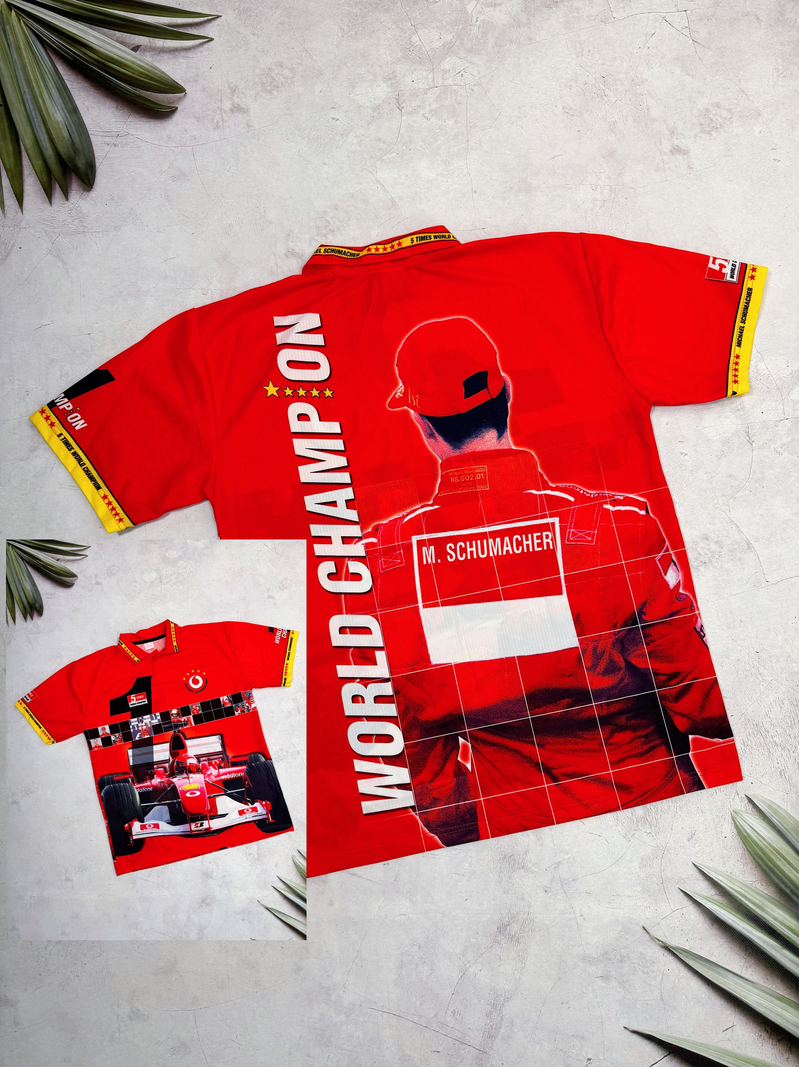 Ferrari × Formula 1 × Vintage Vintage Formula1 World Champion Michael Schumaher Size US M / EU 48-50 / 2 - 2 Thumbnail