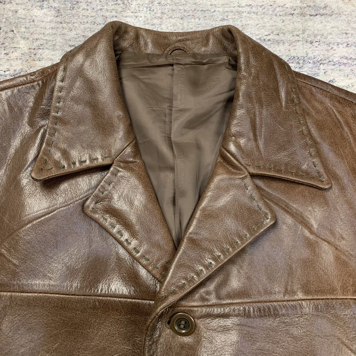 Tornado Mart Tornado mart leather blazer Size US M / EU 48-50 / 2 - 5 Thumbnail