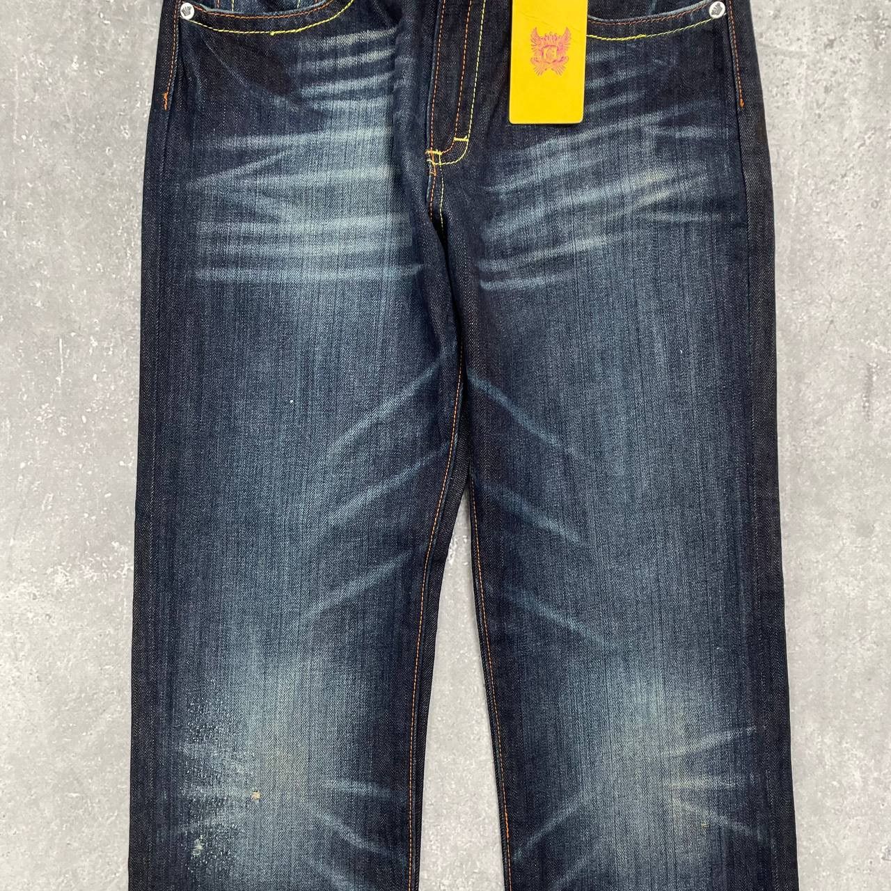 Christian Audigier × Ed Hardy Christian Audigier Kids Forever Dagger Jeans Blue Size 14/16 Size 27" / US 4 / IT 40 - 9 Thumbnail