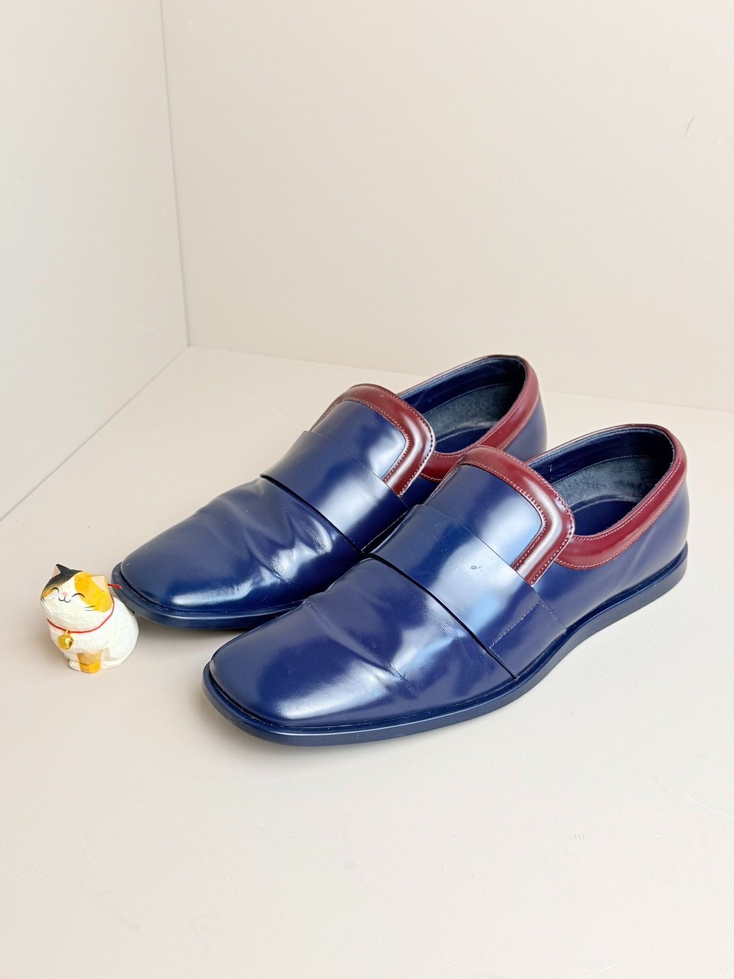 Prada Prada Patchwork Blue Lowtop Sneakers 8 Men Size US 8 / EU 41 - 1 Thumbnail