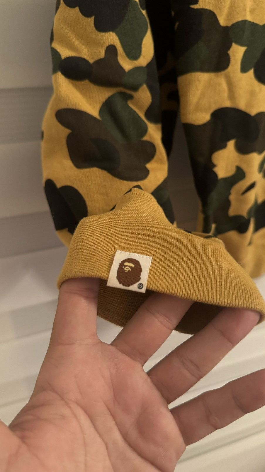Bape Bape 1st camo zip up hoodie Size US L / EU 52-54 / 3 - 4 Thumbnail