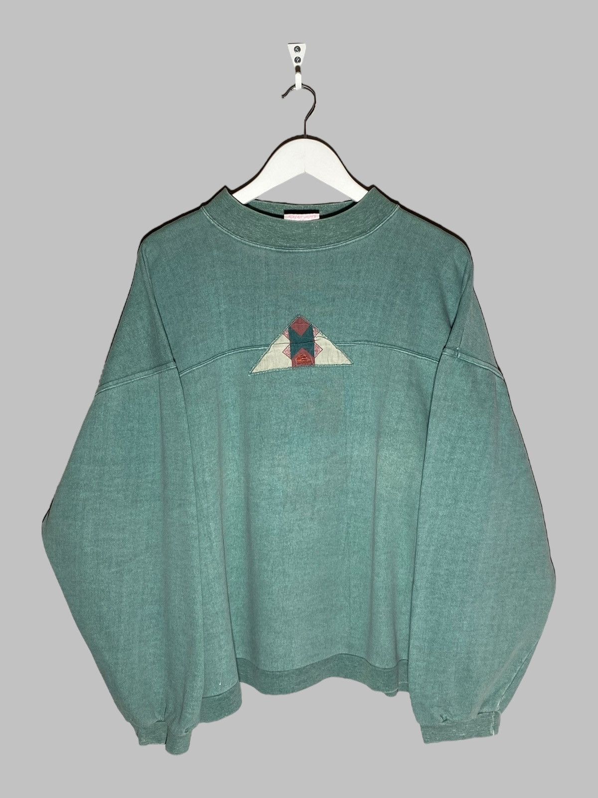 Quiksilver Vintage 90s Quiksilver Crewneck Sweatshirt Spellout Surf Size US L / EU 52-54 / 3 - 1 Thumbnail