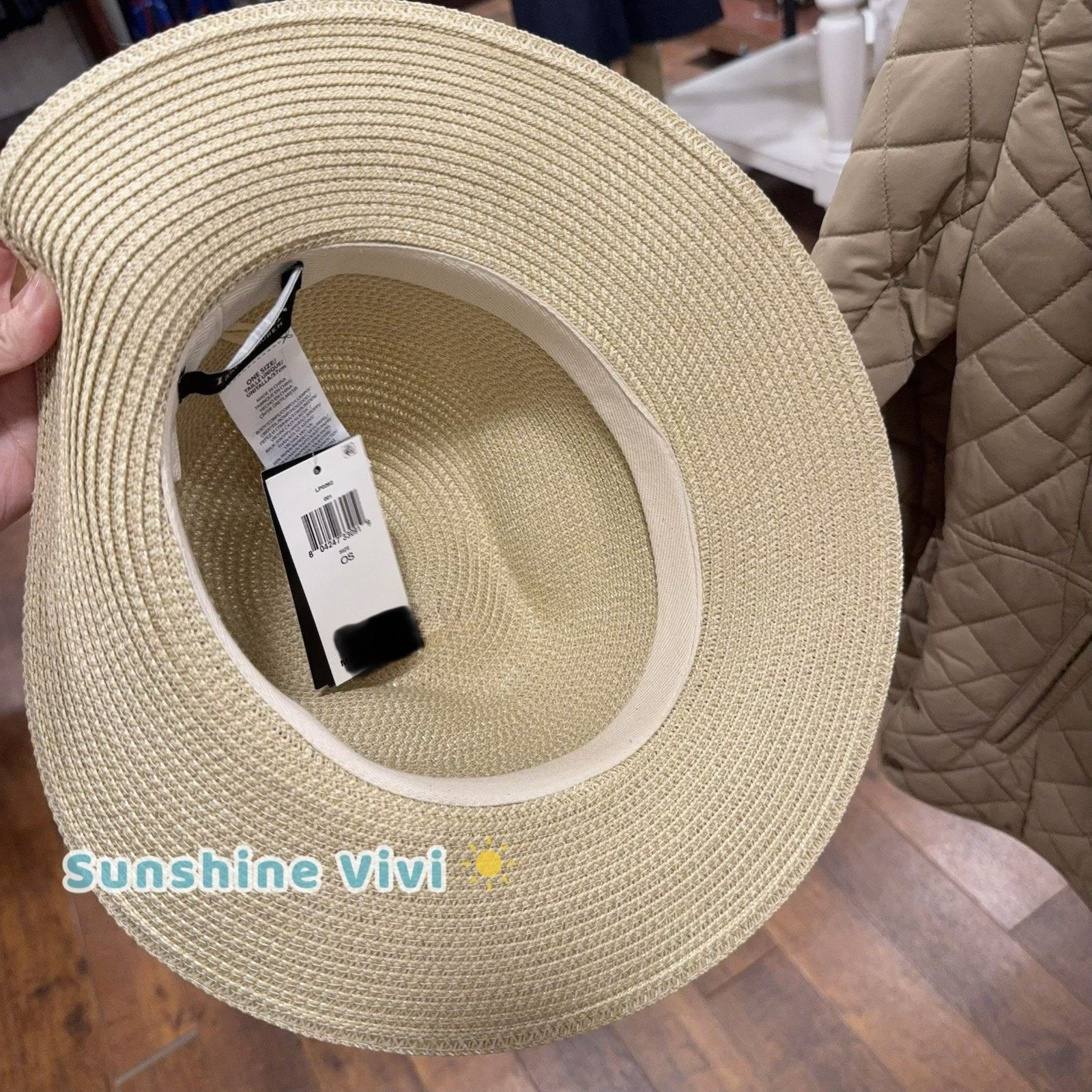Lauren Ralph Lauren NWT Packable Straw Fedora Lauren Ralph Lauren one size Size ONE SIZE - 5 Thumbnail
