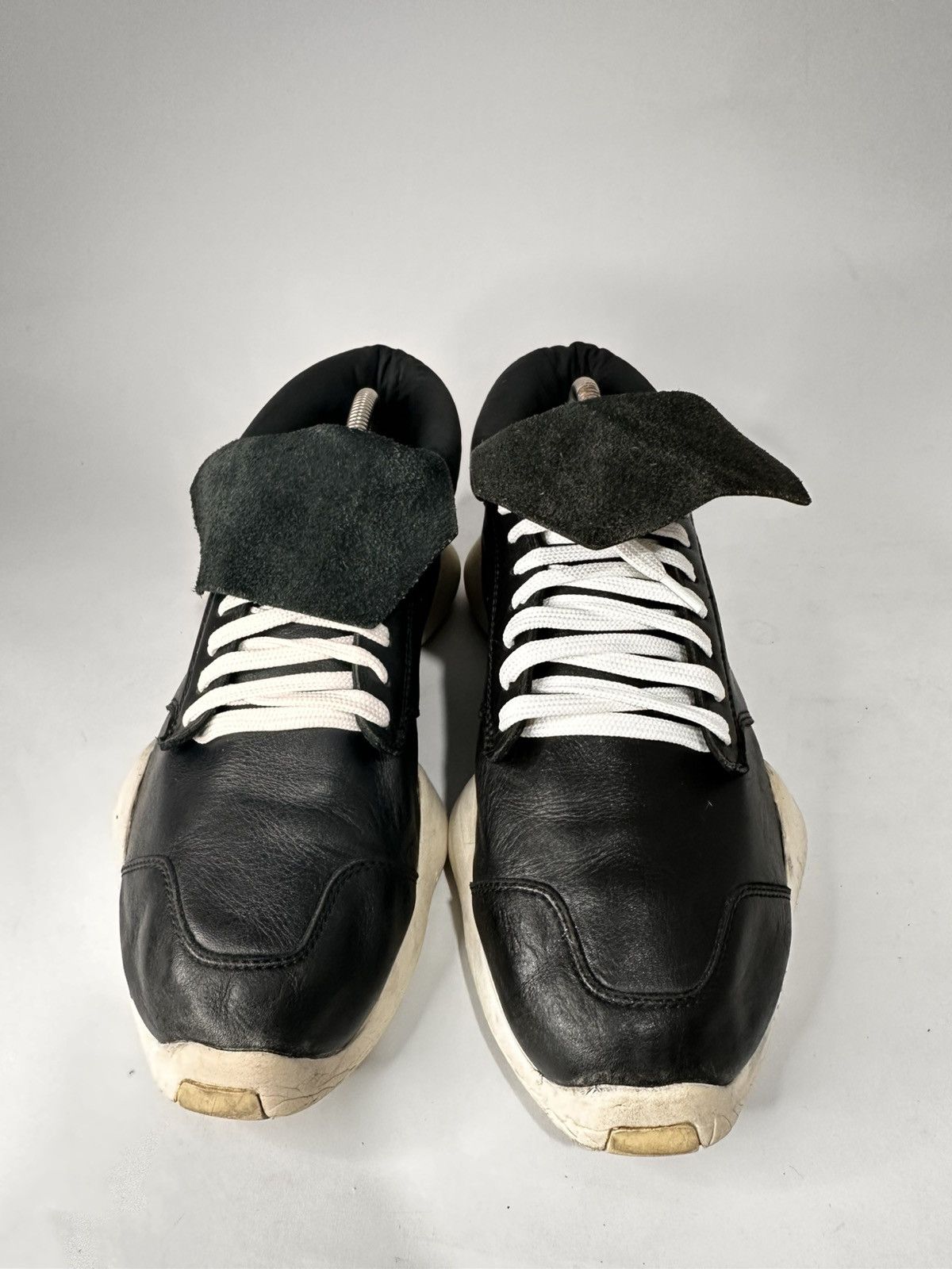 Adidas × Rick Owens Adidas x Rick Owens Tech Runner Black and White. Size US 9.5 / EU 42-43 - 5 Thumbnail