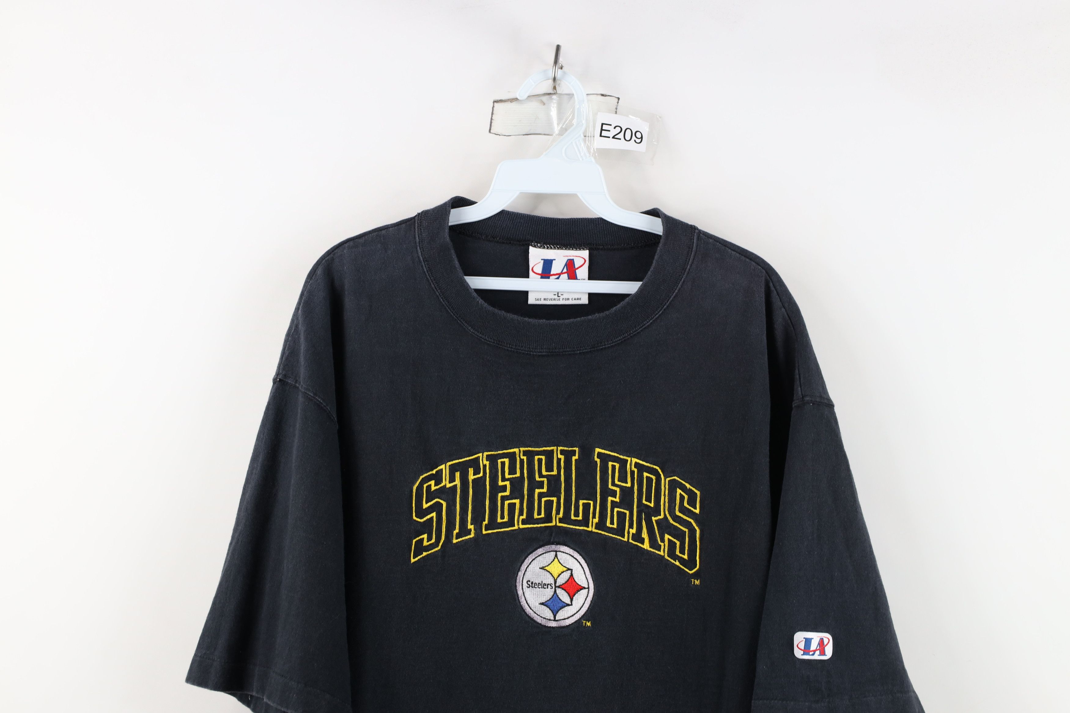 Vintage Vintage 90s Pittsburgh Steelers Football T-Shirt Cotton USA Size US L / EU 52-54 / 3 - 2 Thumbnail