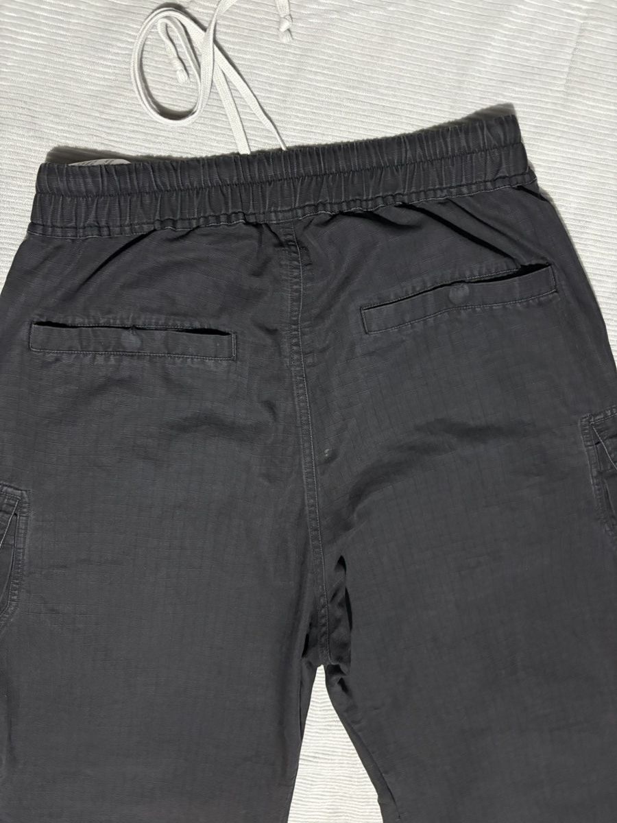 Rick Owens SS23 EDFU Ripstop Double Cargo Jumbo Belas Wide rave flare Size US 30 / EU 46 - 4 Thumbnail