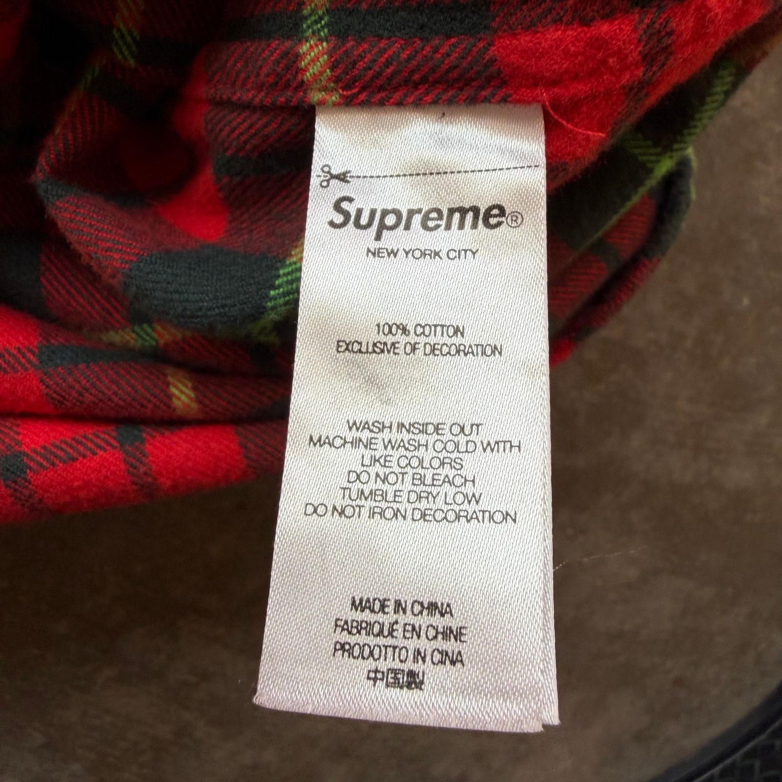 Supreme Supreme Undercover SS23 Flannel Shirt Red Plaid Size US M / EU 48-50 / 2 - 6 Thumbnail