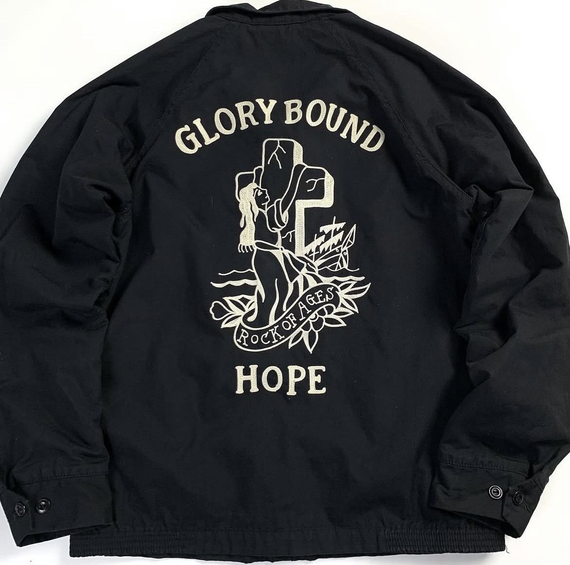 Japanese Brand Cootie production Rock of ages embroidered jacket Size US M / EU 48-50 / 2 - 5 Thumbnail