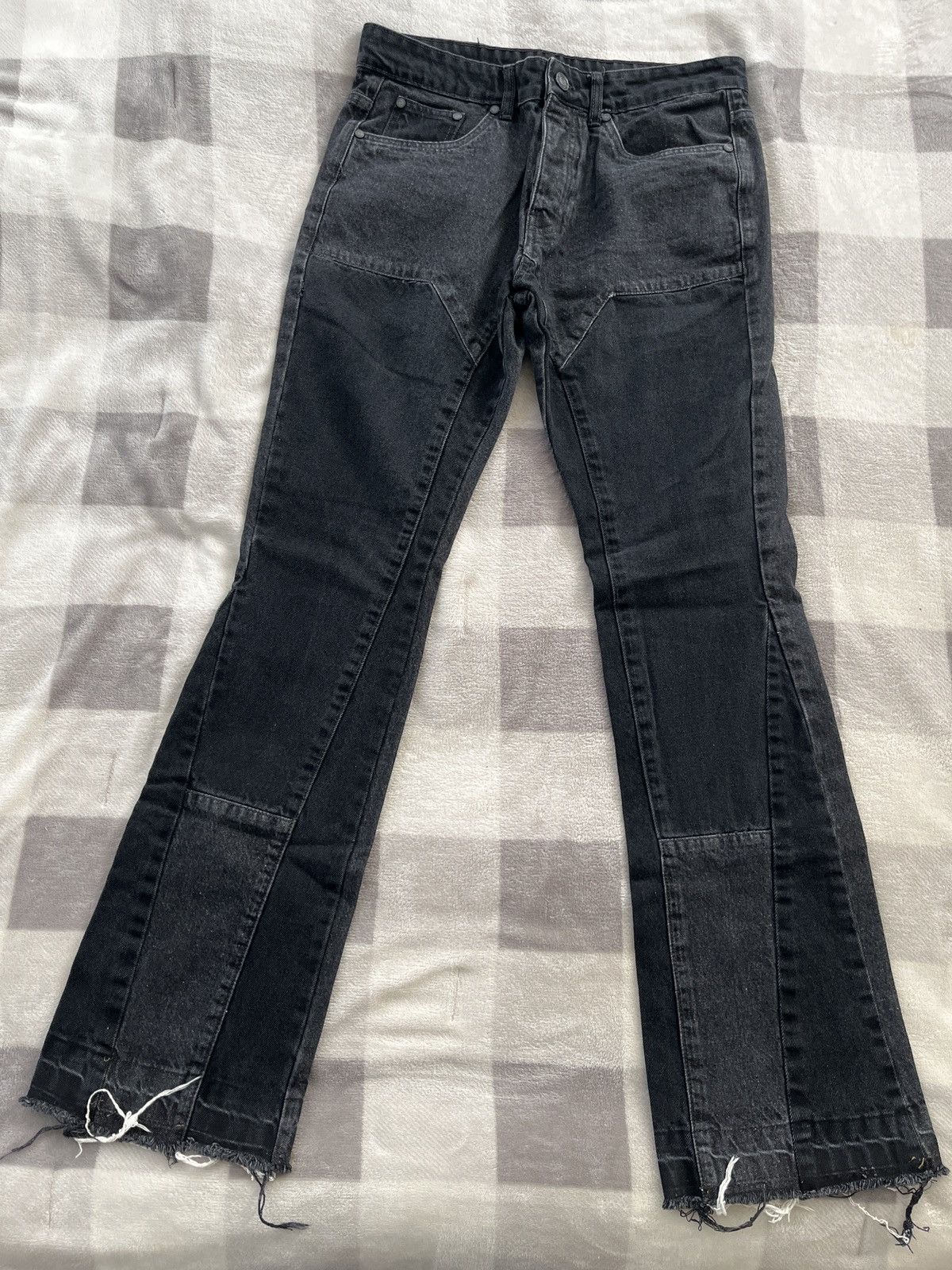 Boohoo FLARED/CARPENTER TYPE DENIM Size US 32 / EU 48 - 1 Thumbnail