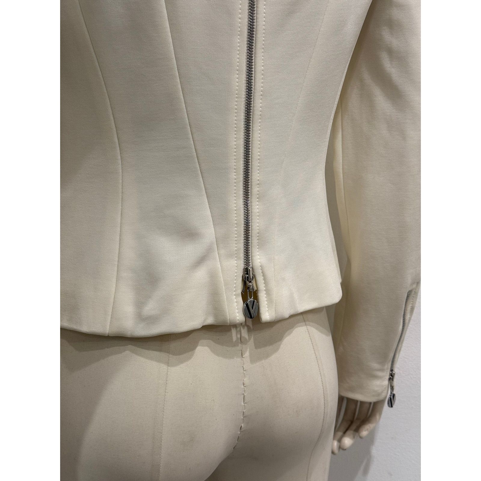 Versace 2000s Gianni Versace back zip structured paneled jacket Size M / US 6-8 / IT 42-44 - 12 Thumbnail