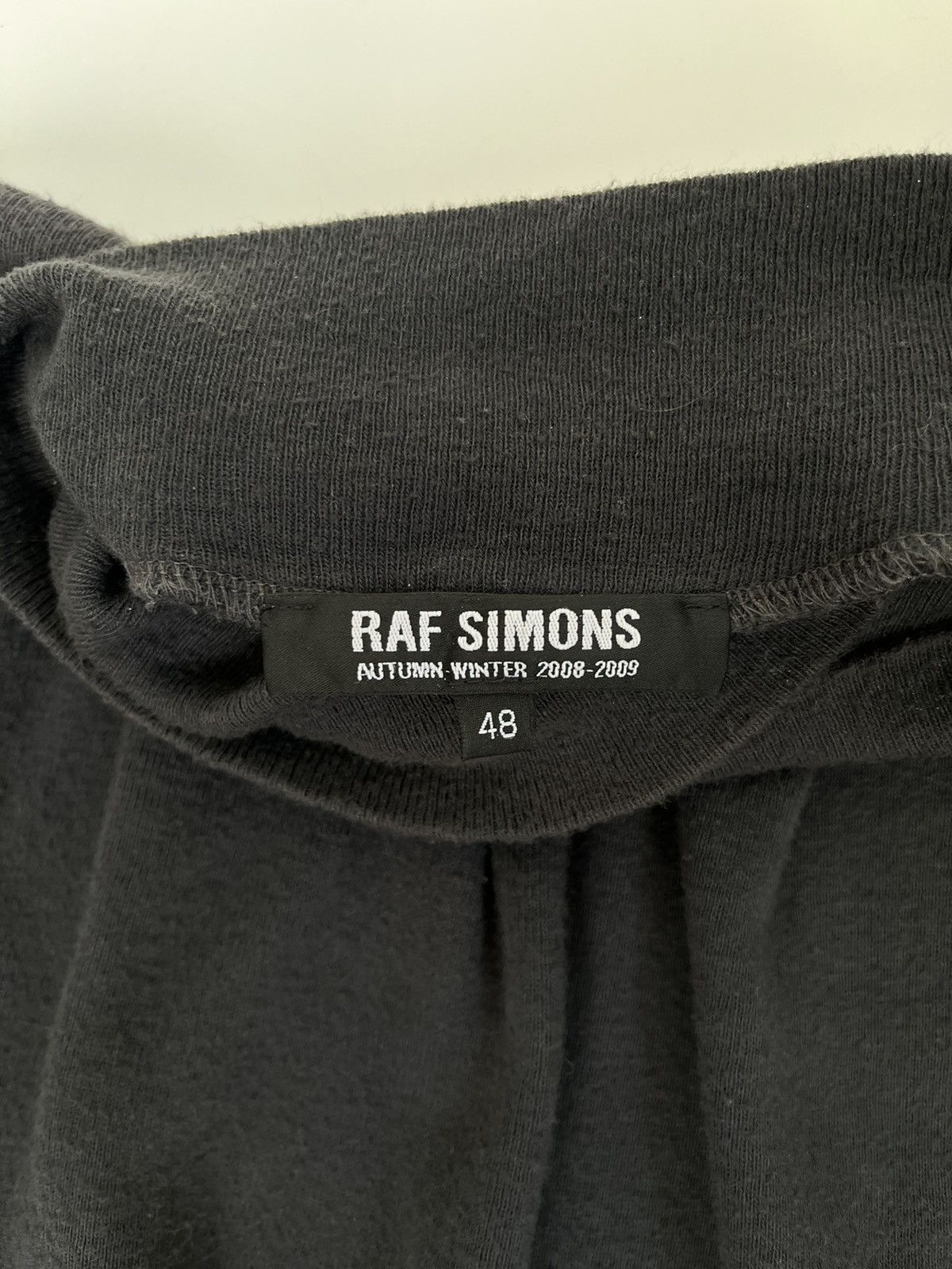 Raf Simons Raf Simons AW08 Assymetrical Slim High Neck Sweater Size US S / EU 44-46 / 1 - 3 Thumbnail