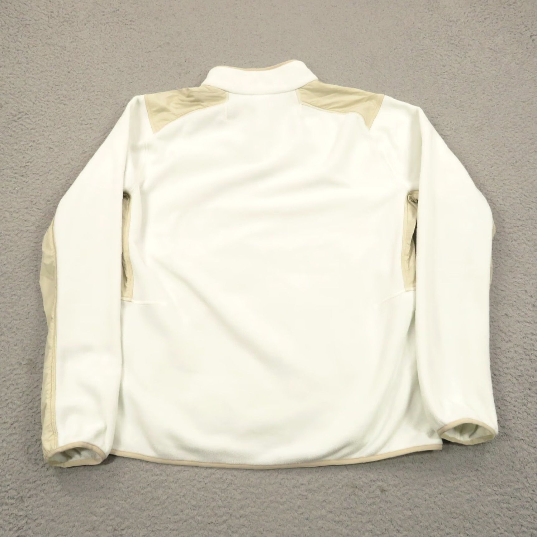 KangaROOS Hill City Jacket Mens Medium White Fleece Pullover Snap T Sweater Kangaroo Pouch Size US M / EU 48-50 / 2 - 7 Thumbnail