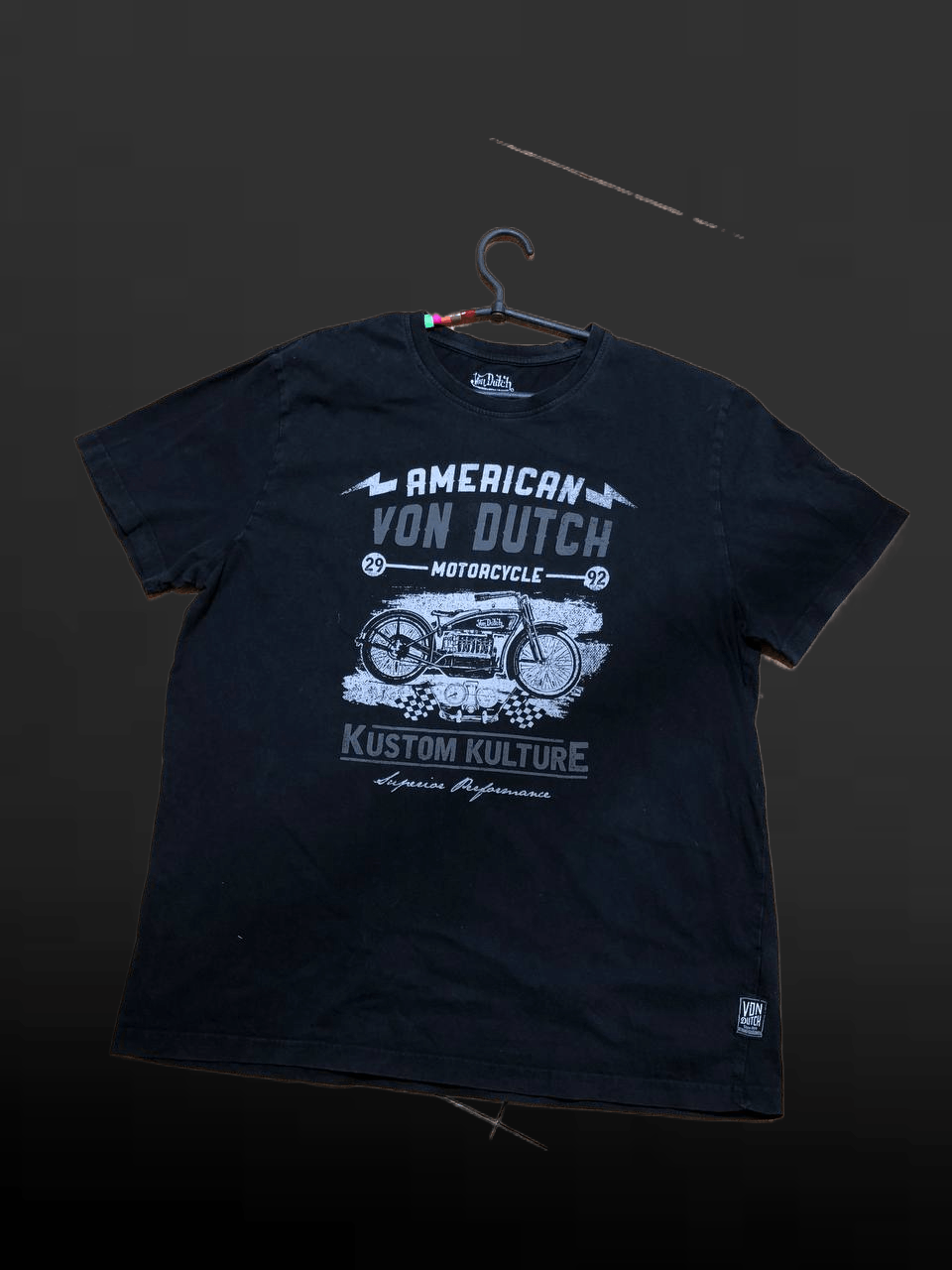 Von Dutch Von Dutch Legendary Mens Short Sleeve Shirt Black Size US XL / EU 56 / 4 - 1 Thumbnail