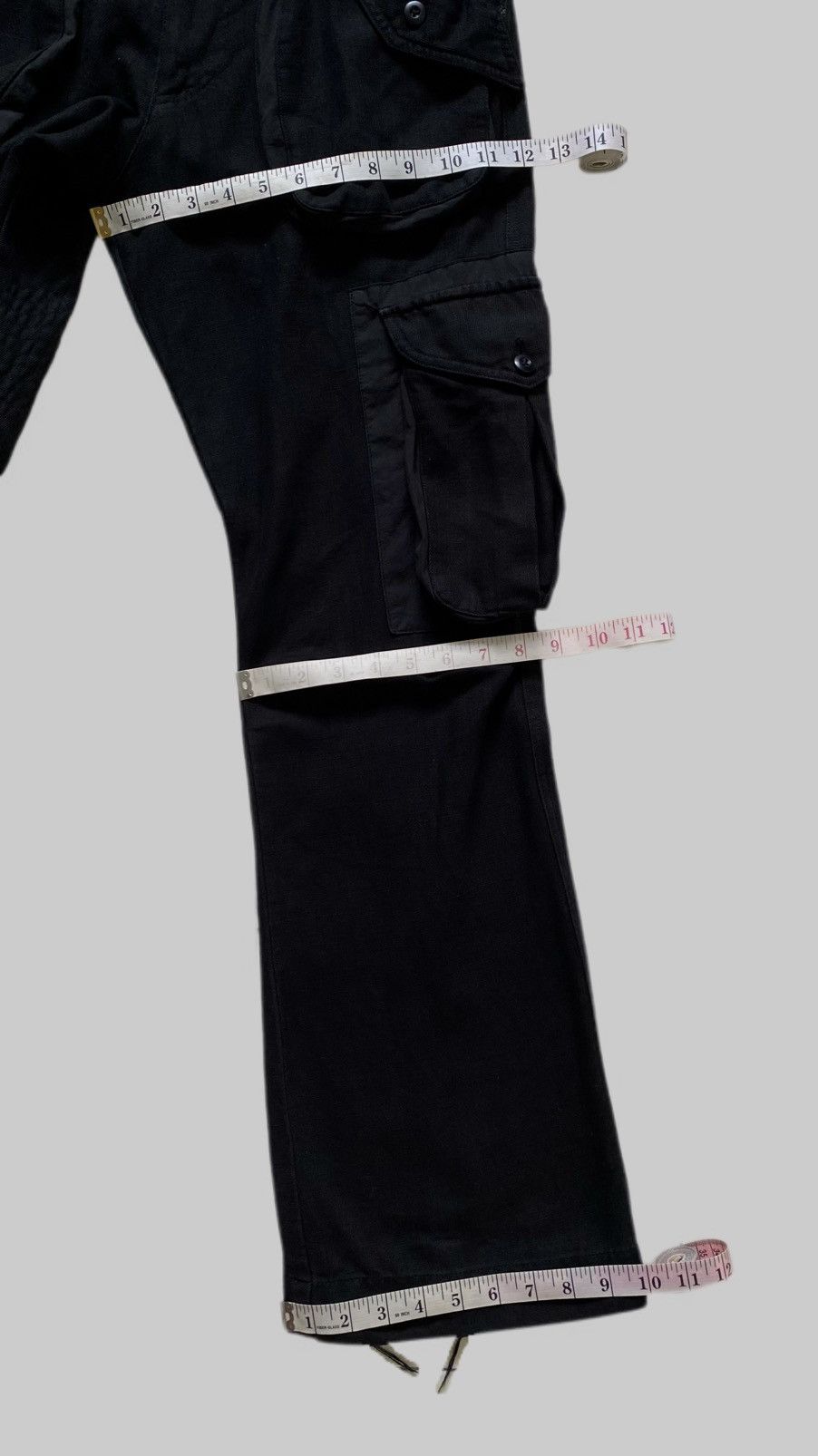 JUN MEN Jun Club Utility Flare Cargo Pants Size US 31 - 7 Thumbnail