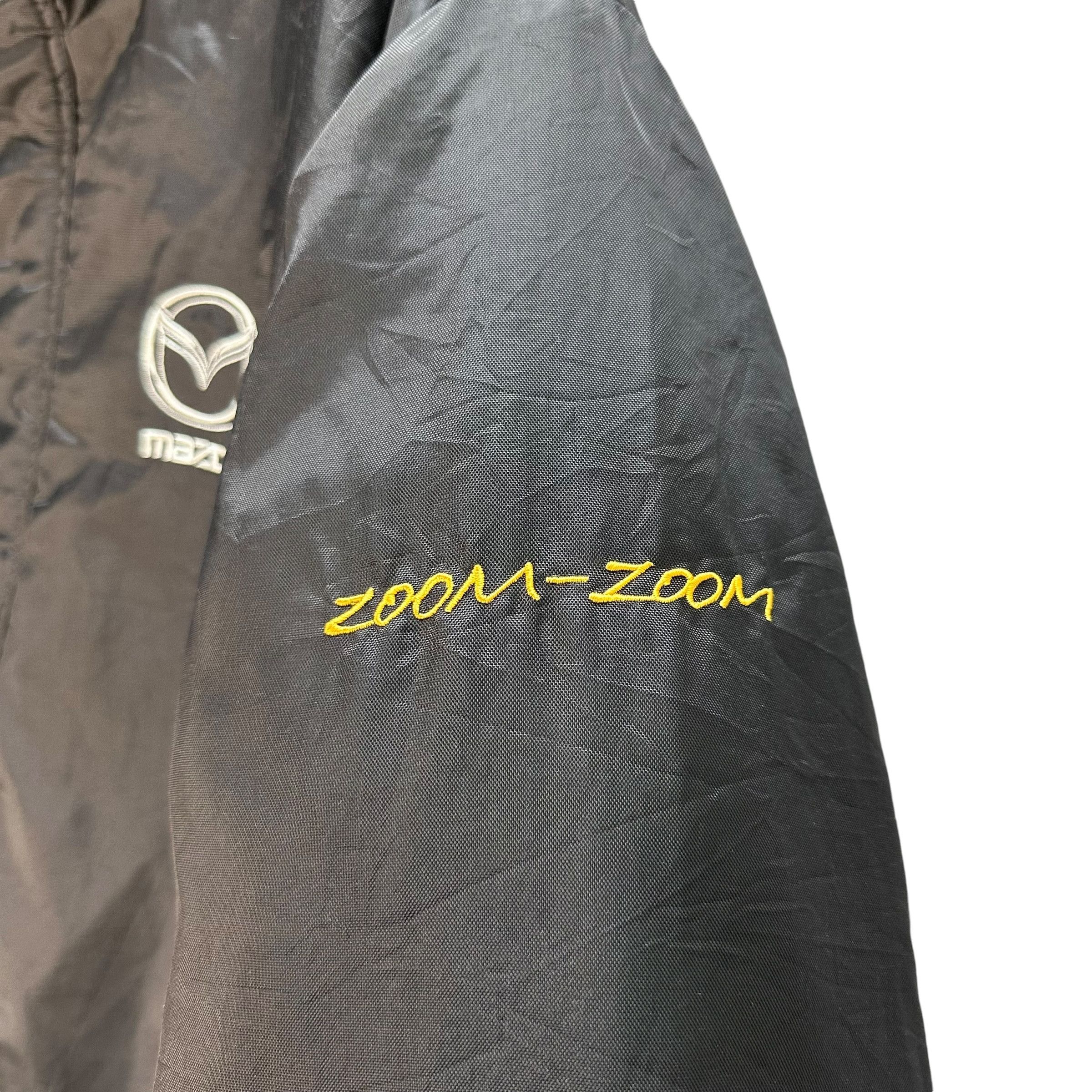 Japanese Brand MAZDA Embroidery Back Big Logo Motorsports Jacket #A50-1168 Size US XXL / EU 58 / 5 - 11 Thumbnail
