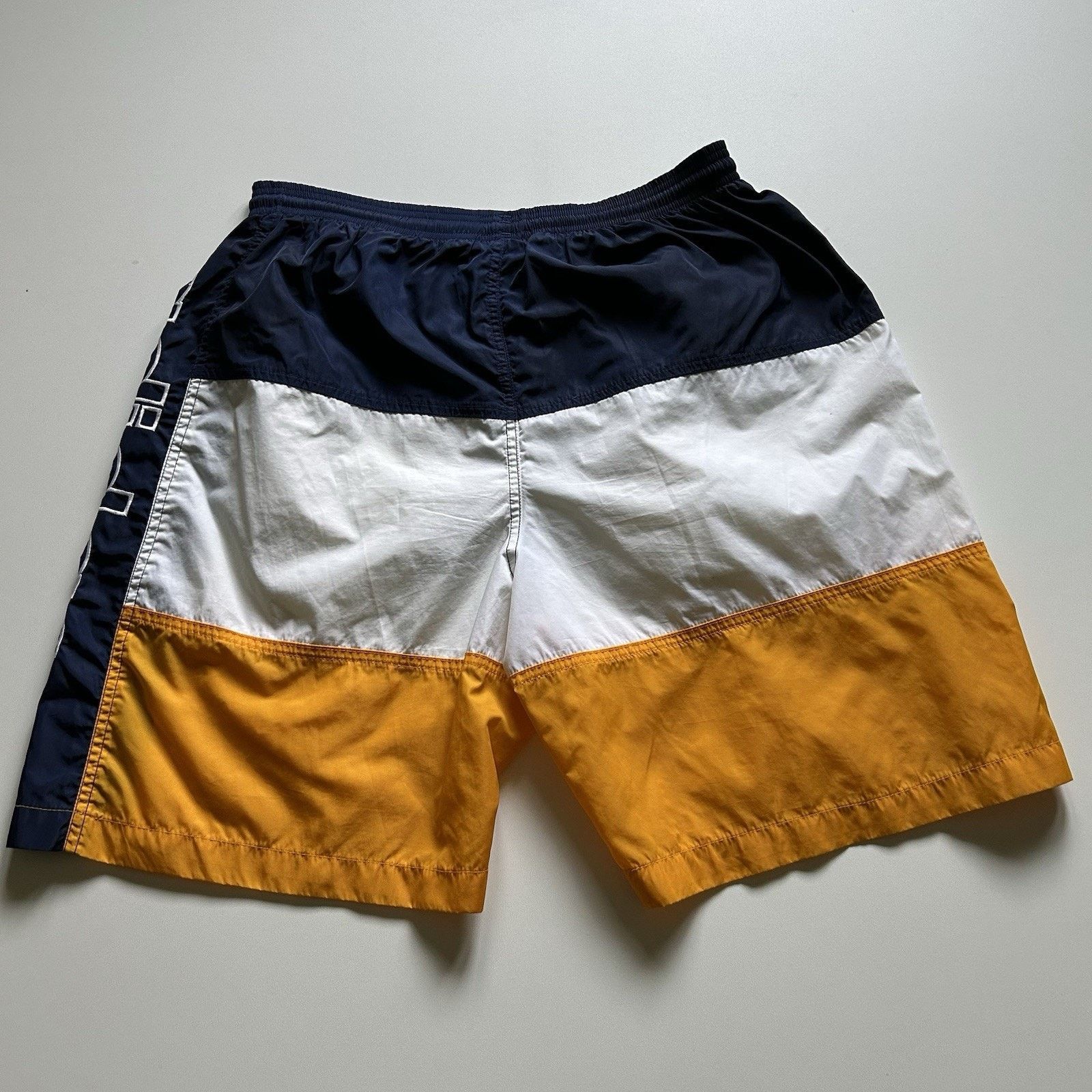 Adidas Vintage Adidas Swim Shorts Medium Y2K Spell Out 3 Stripe Size US 30 / EU 46 - 3 Thumbnail