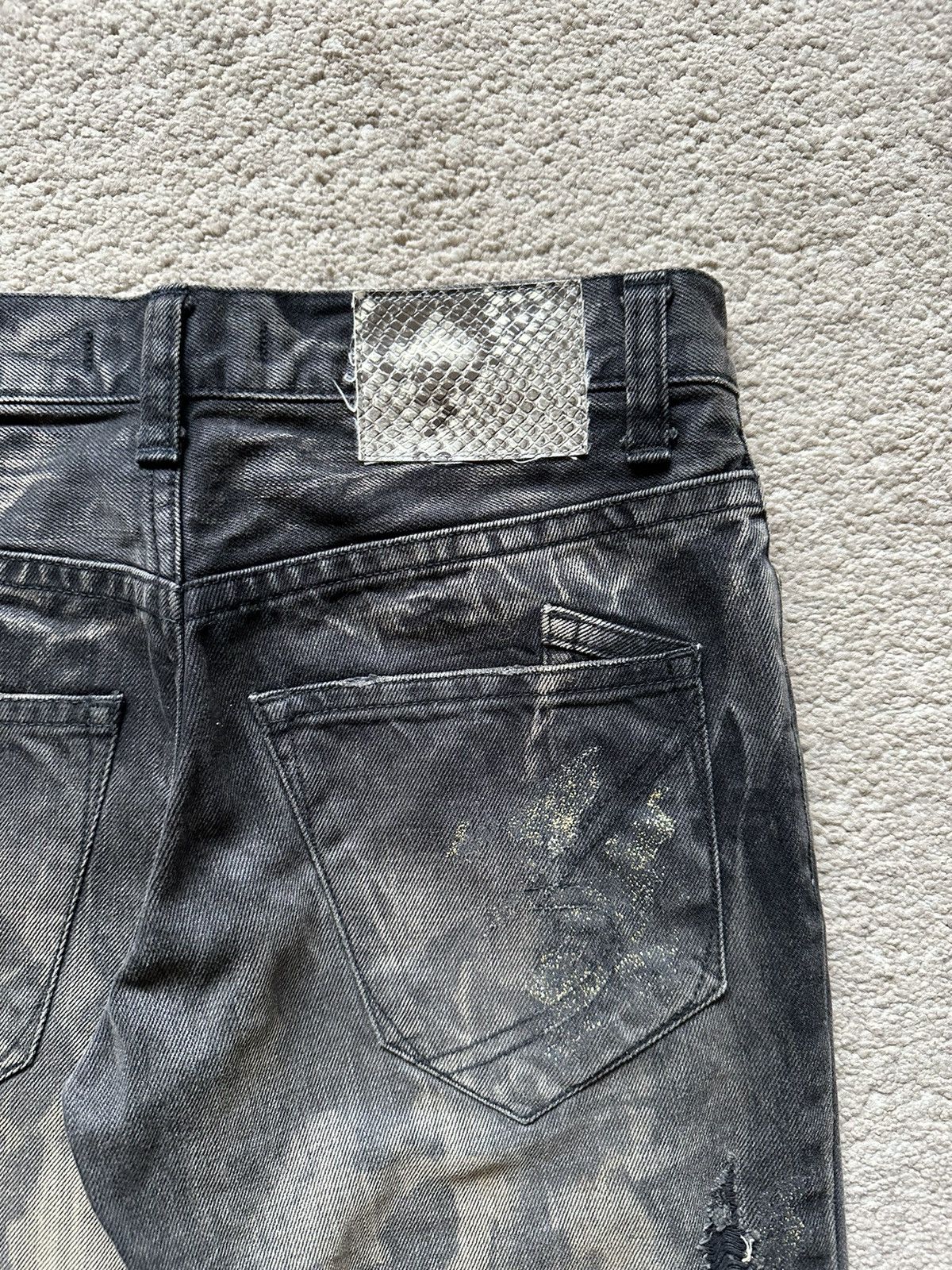 semanticdesign 1990s semanticdesign Mudwash with Clawmark Jeans Size US 30 / EU 46 - 16 Thumbnail