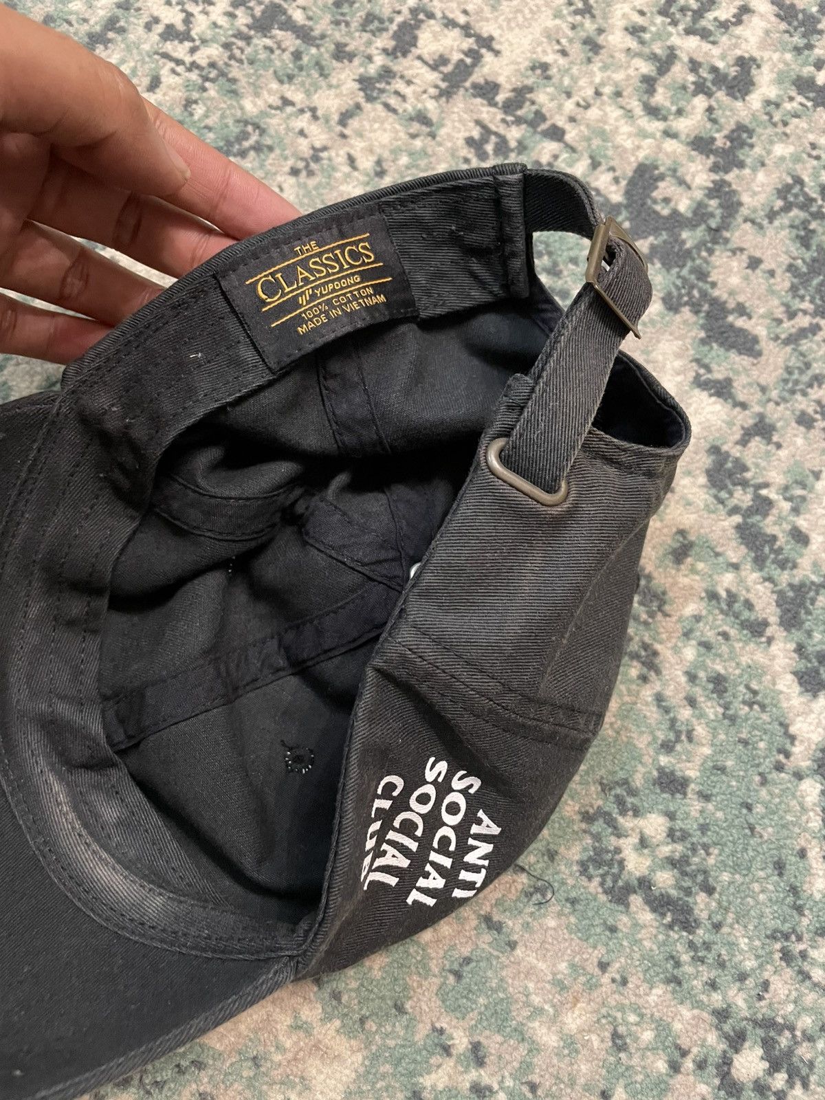 Anti Social Social Club Assc Mind Games Hat By Yupoong (First Model) Size ONE SIZE - 10 Thumbnail