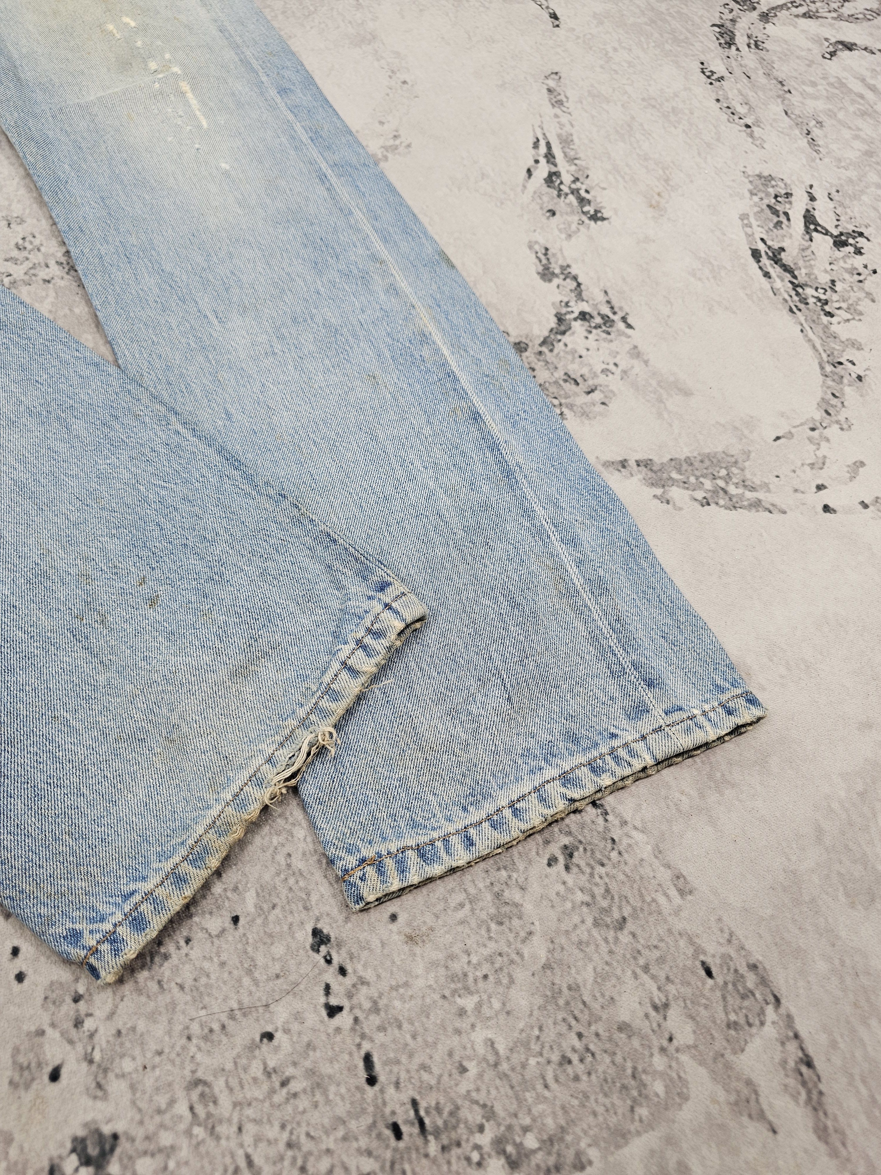 Levi's Vintage Clothing Vtg LEVIS 501 Redline Ripped Rusty Repro Jeans L0442 Size US 33 - 9 Thumbnail