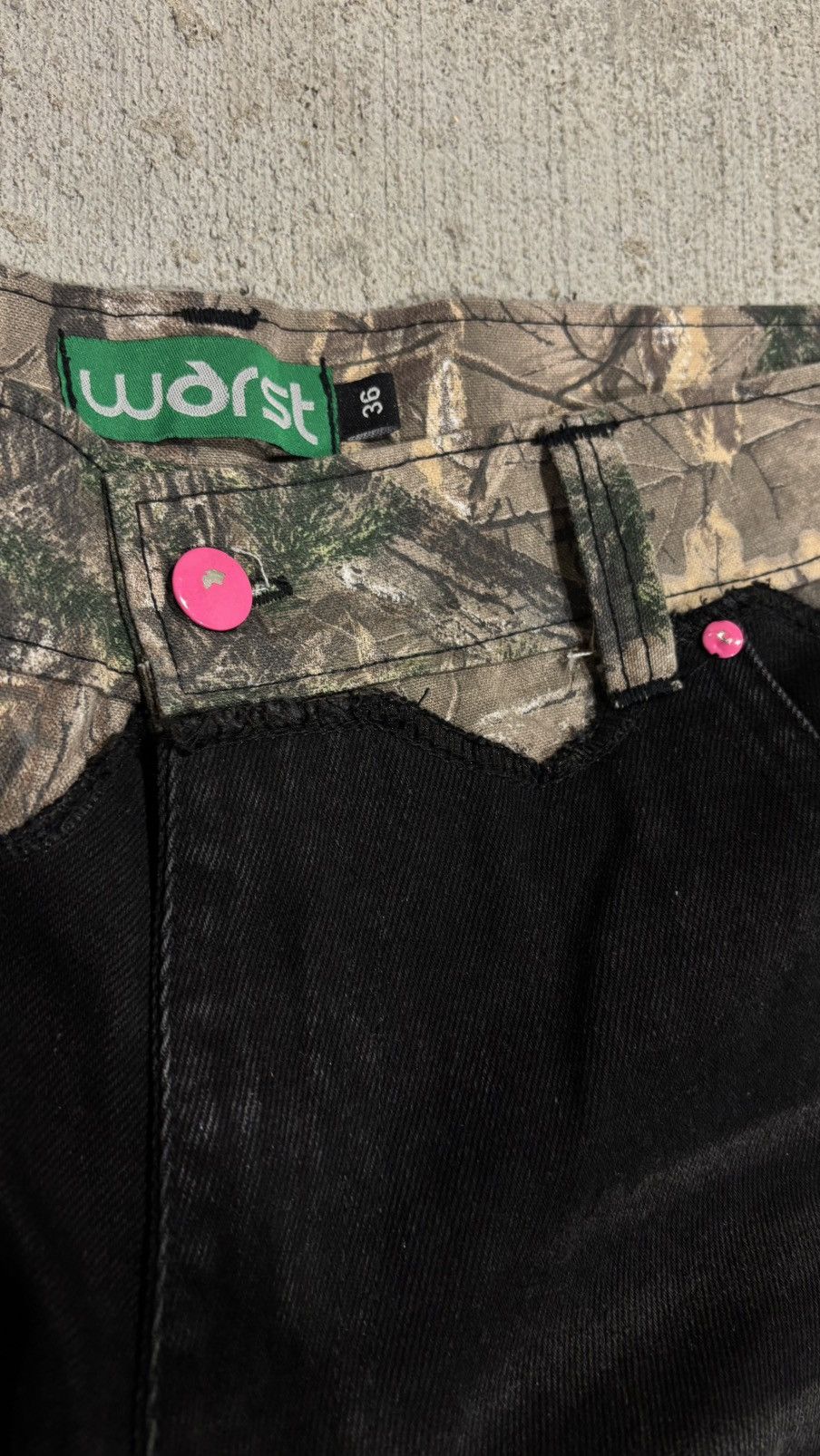 Other Wrstwrstwrst Camo Denim Size US 36 / EU 52 - 7 Thumbnail