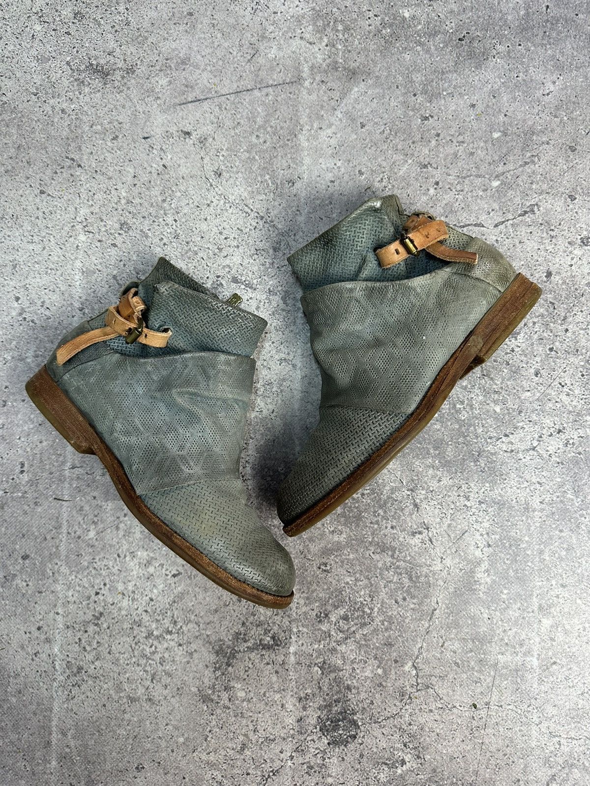 A.S.98 × Vintage Vintage AS98 Airstep Leather Boots Shoes Avant Garde Archive Size US 8 / IT 38 - 2 Thumbnail