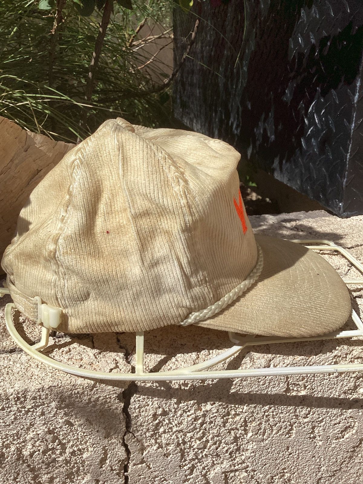 Yamaha Vintage 80s/90s YSR Yamaha adjustable strap back rope hat Size ONE SIZE - 2 Thumbnail