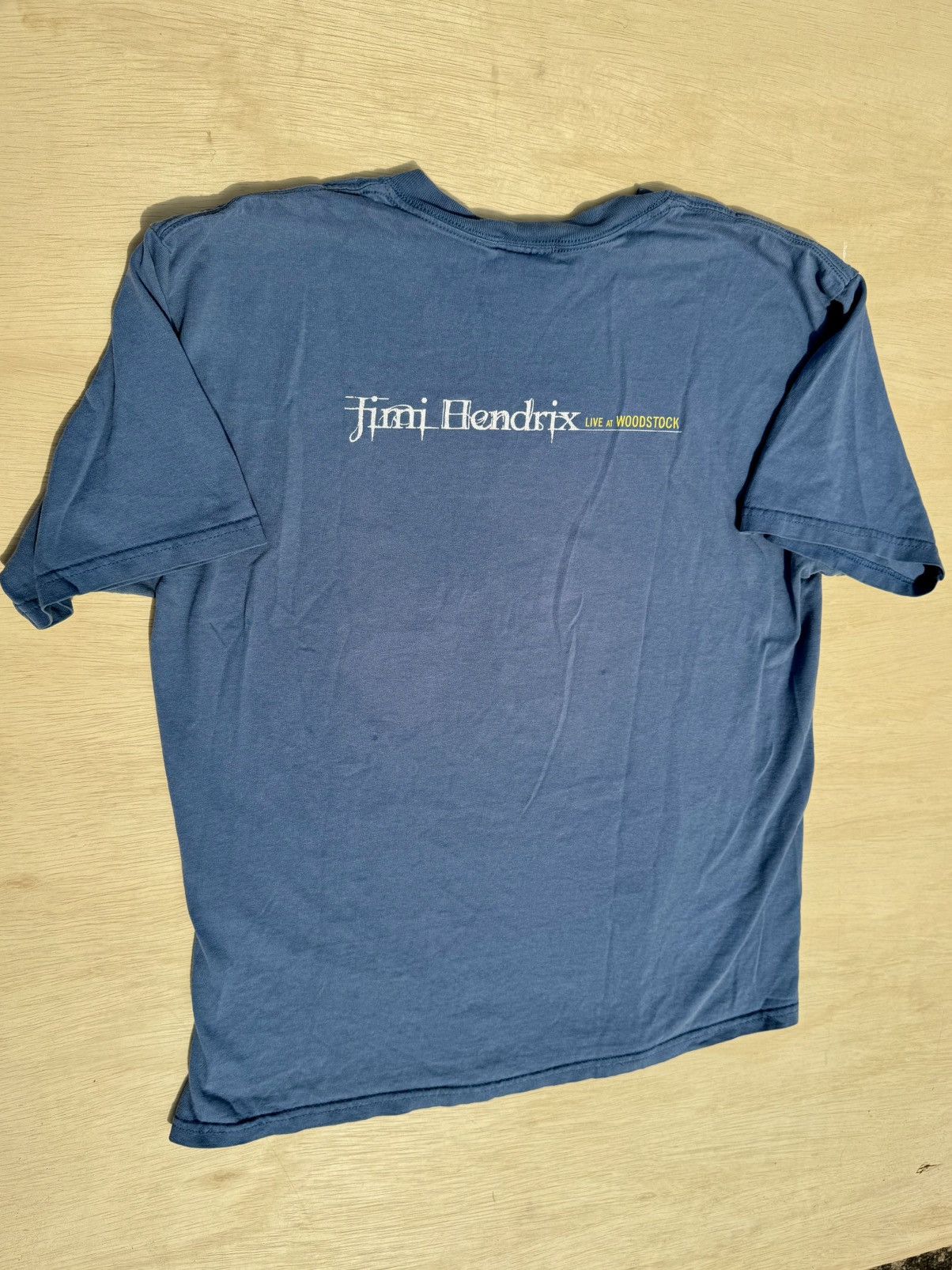 Band Tees × Rap Tees × Zion Rootswear 1999 Jimi Hendrix Live At Woodstock Zion Vintage Rap T-Shirt Size US L / EU 52-54 / 3 - 7 Thumbnail
