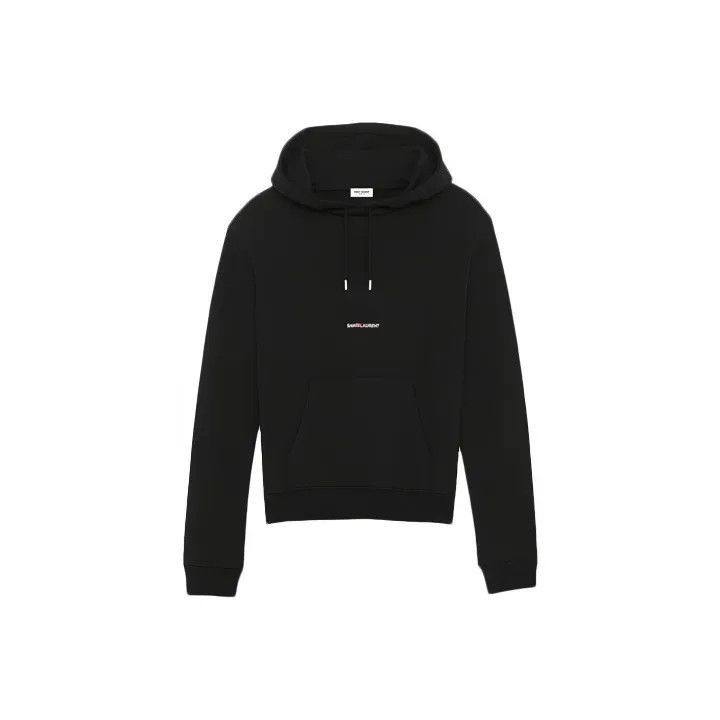 Saint Laurent Paris Saint Laurent Black Hoodie for Men and Women-2507 Size US S / EU 44-46 / 1 - 7 Thumbnail