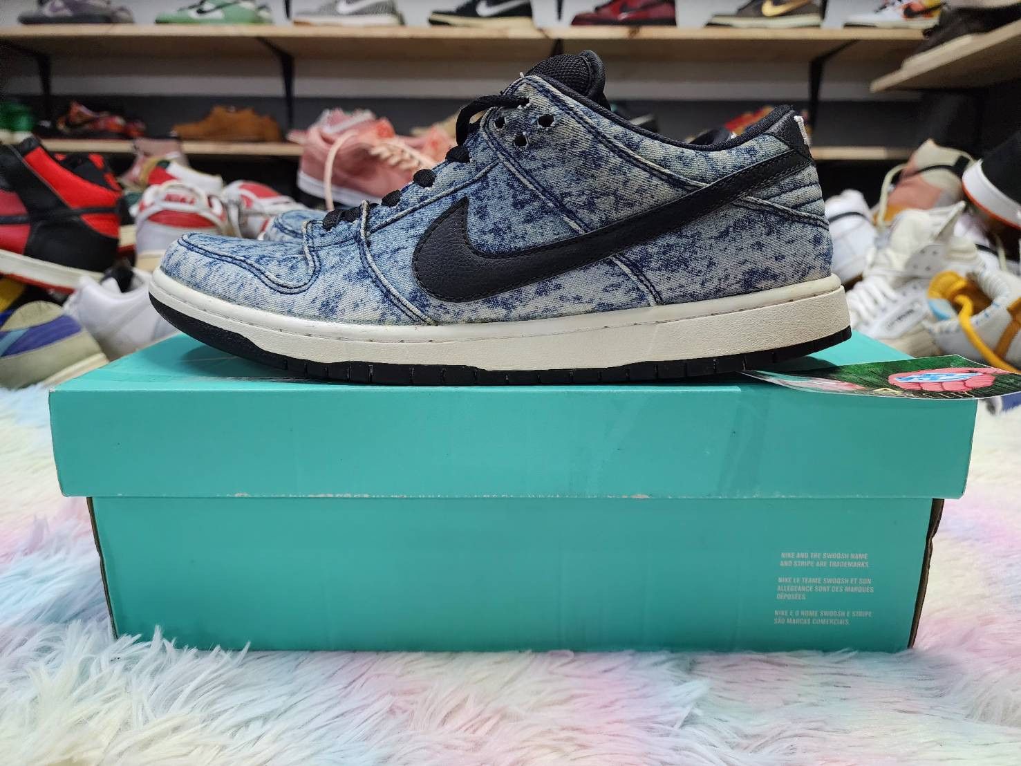 Nike Sb Dunk Low Bleached Denim