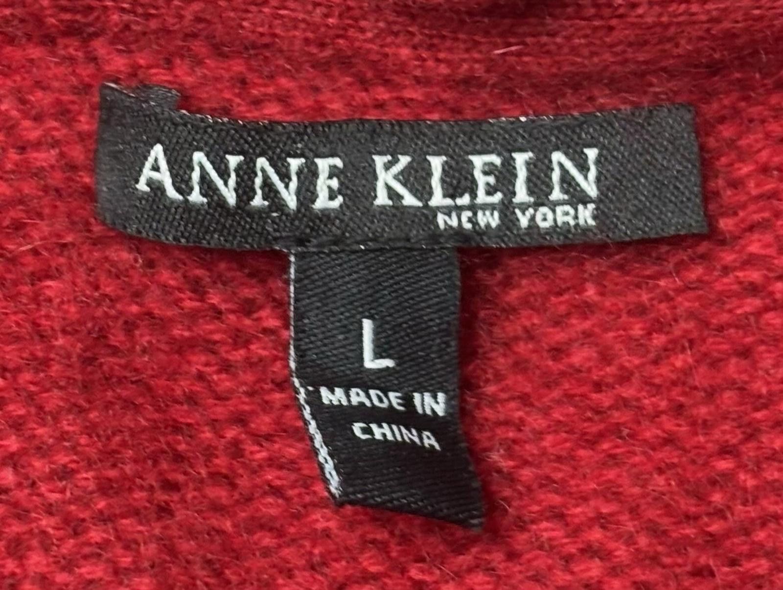 Other Anne Klein Cashmere Sweater Women's Lace Sequin Rose Details Size M / US 6-8 / IT 42-44 - 2 Thumbnail