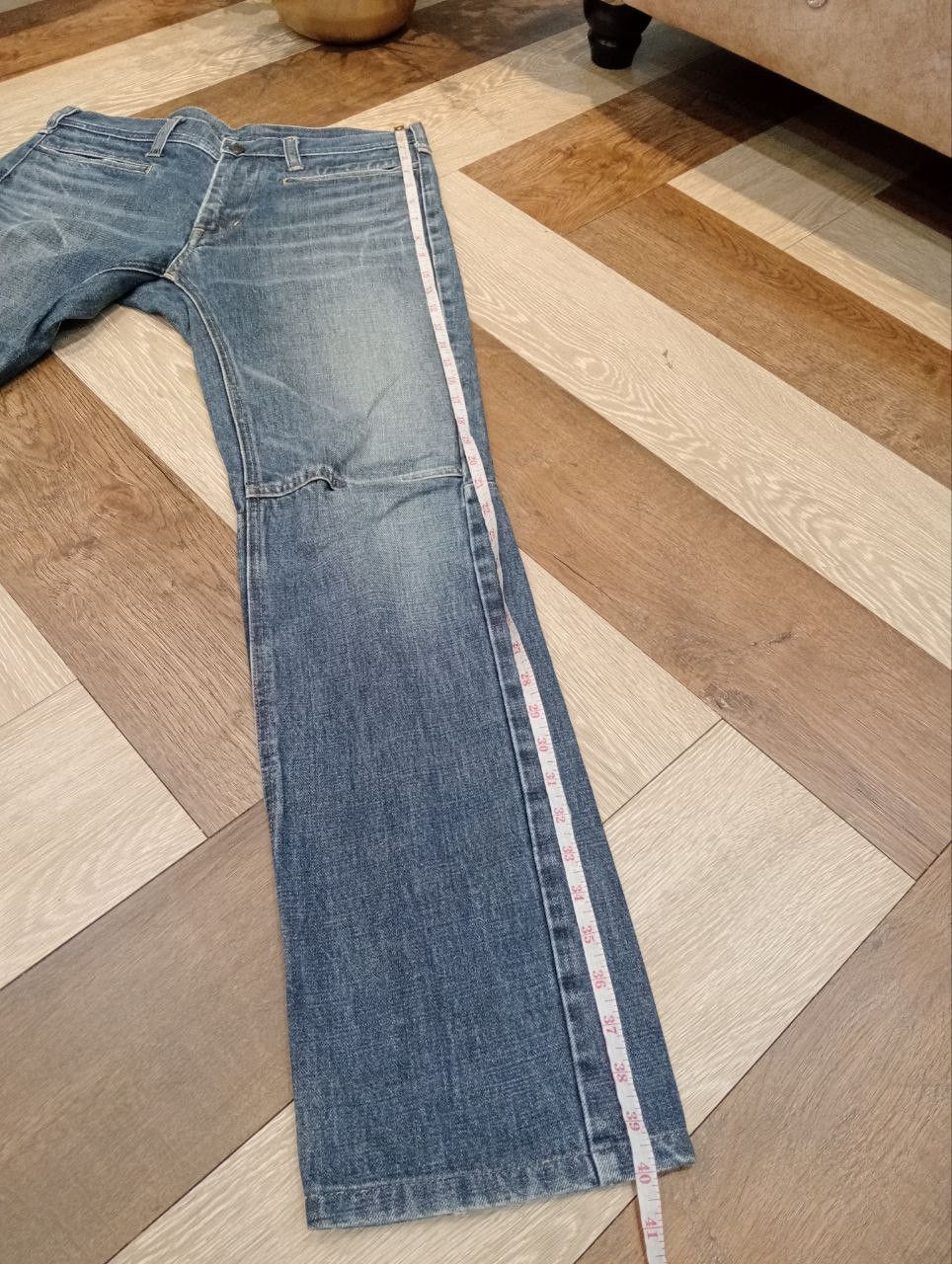 Japanese Brand JAPANESE BARTACK'S 4 POCKET DENIM PANTS - SIZE M Size US 32 / EU 48 - 15 Thumbnail