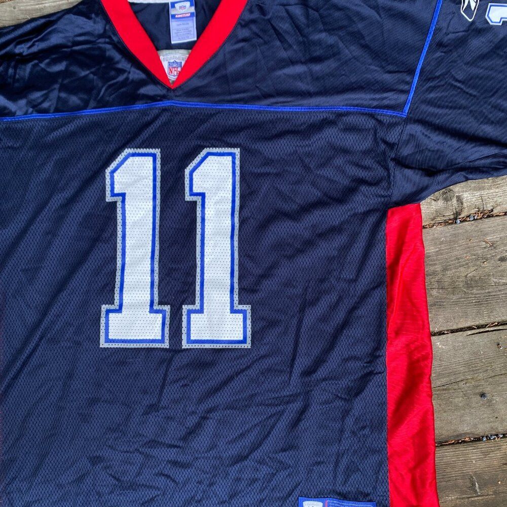 Reebok Vintage Drew Bledsoe Reebok Jersey Football Mens XL Patriot Size US XL / EU 56 / 4 - 4 Thumbnail