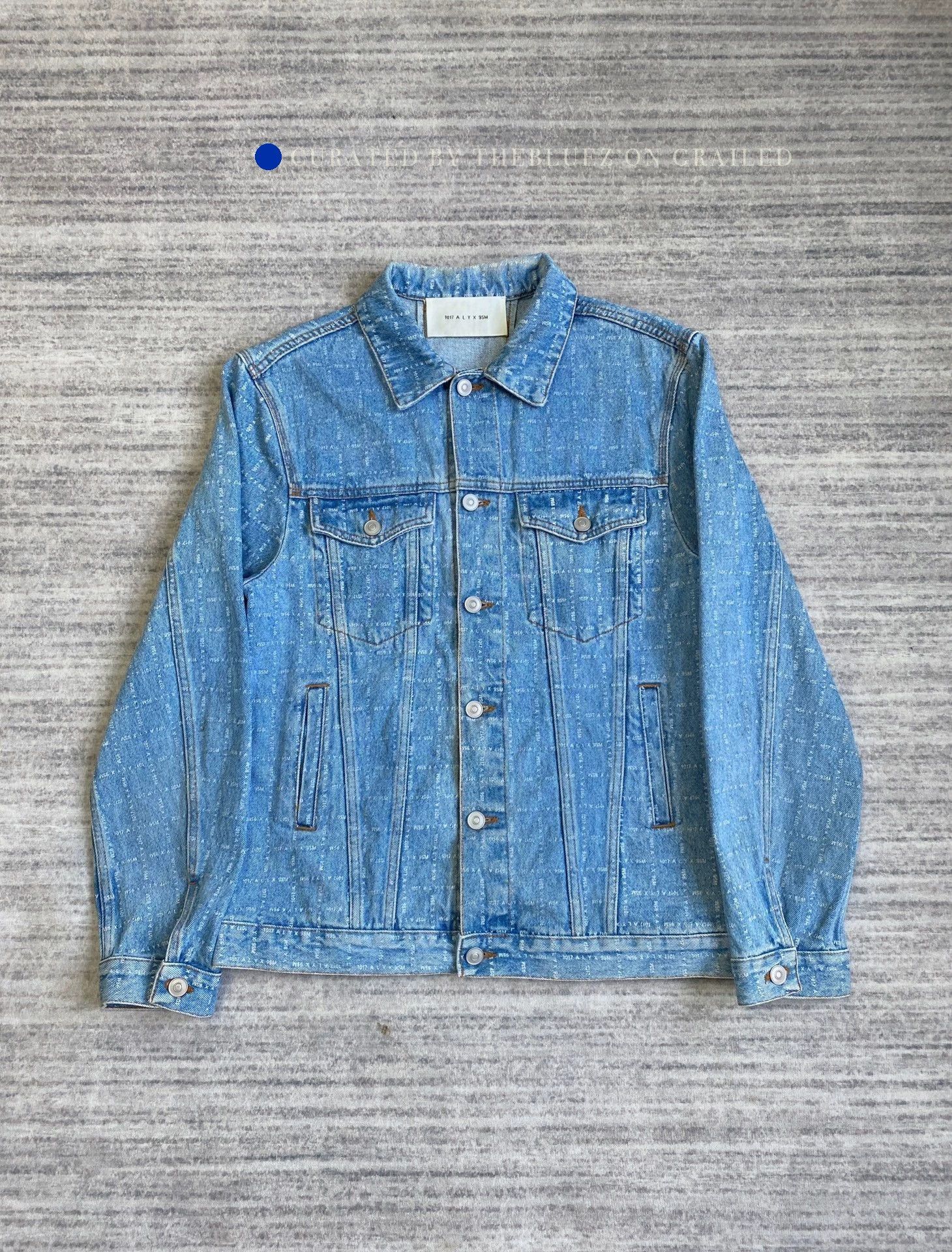 1017 ALYX 9SM Rainbow Phantom Cross Denim Jacket Size US S / EU 44-46 / 1 - 1 Thumbnail