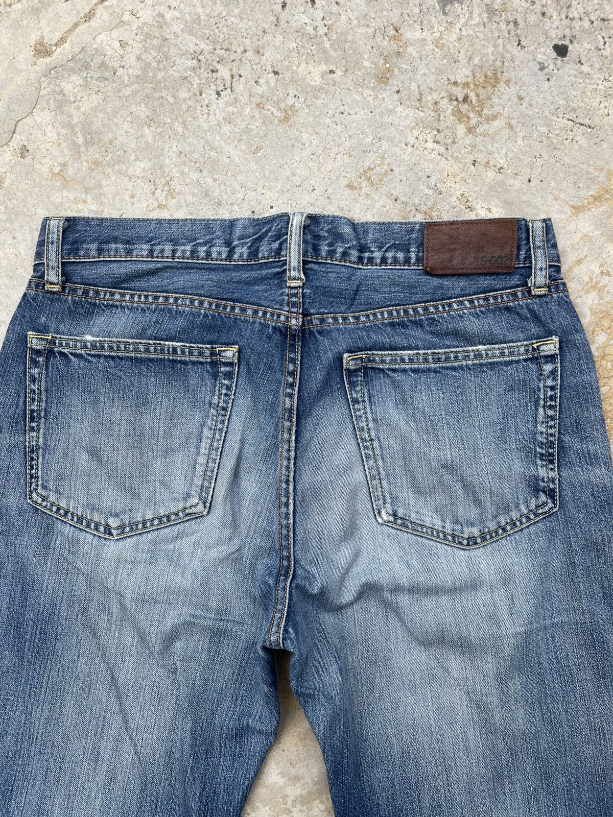 Uniqlo Vintage Uniqlo S-002 Regular Fit Straight Jeans Size US 32 / EU 48 - 10 Thumbnail