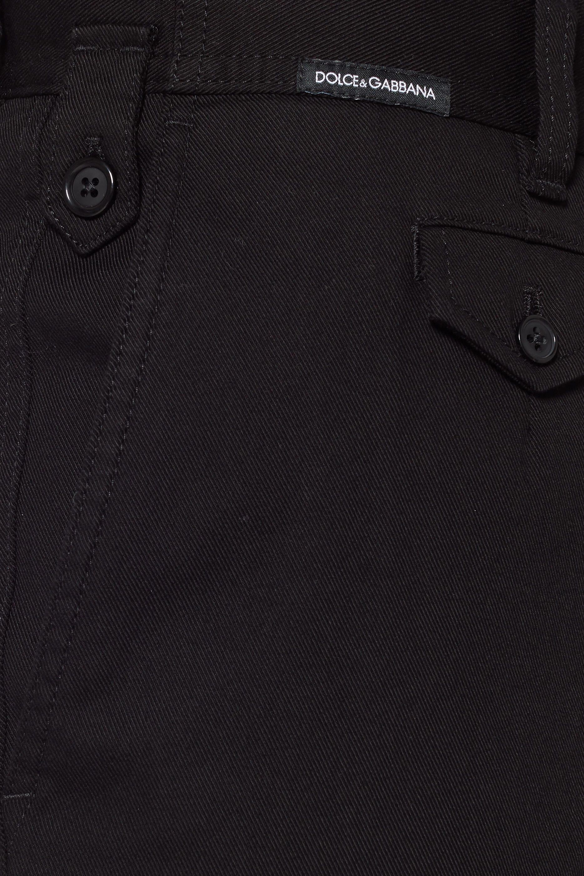 Dolce & Gabbana o1y0125 Cargo Pant in Black Size US 32 / EU 48 - 3 Thumbnail