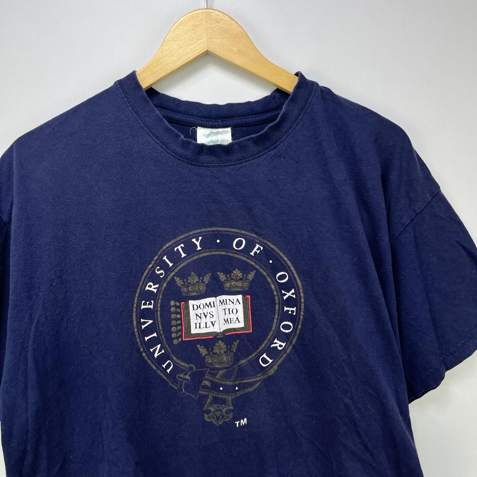 Vintage Vintage 90s University of Oxford England T-Shirt Large Size US L / EU 52-54 / 3 - 2 Thumbnail