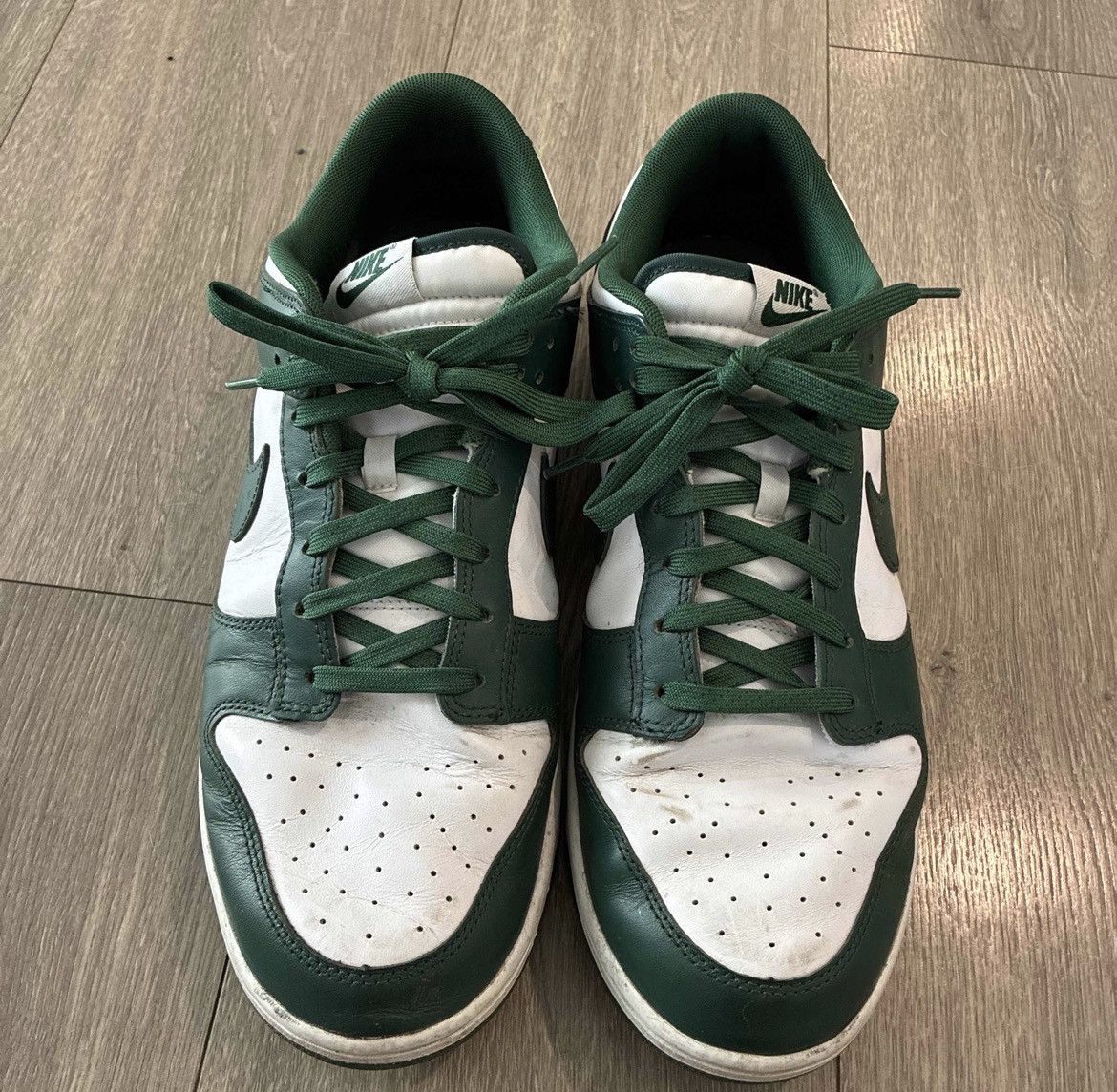 Nike Nike Dunk Low Michigan State Size 14 Size US 14 / EU 47 - 3 Thumbnail
